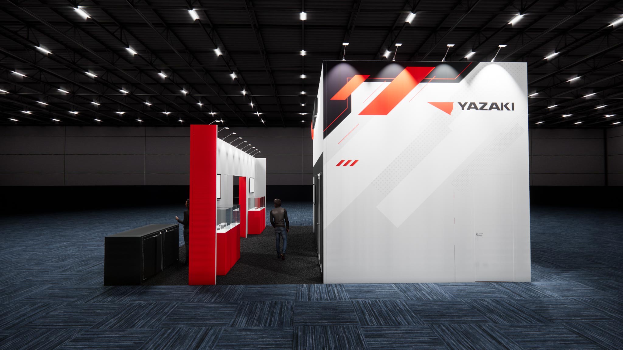30 x 30 Double Deck Trade Show Exhibit Rental