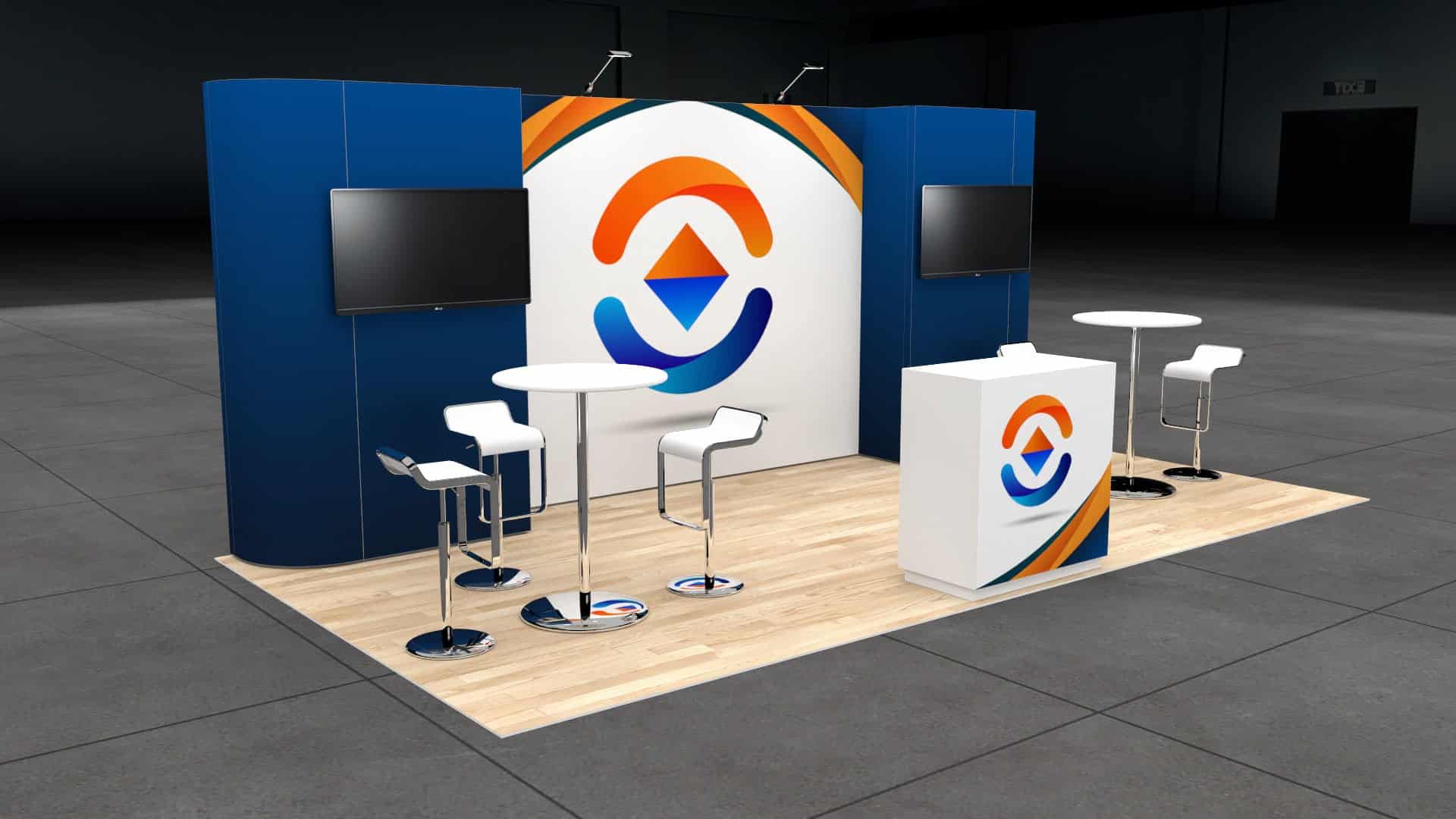 10x20 Trade Show Booth Rental