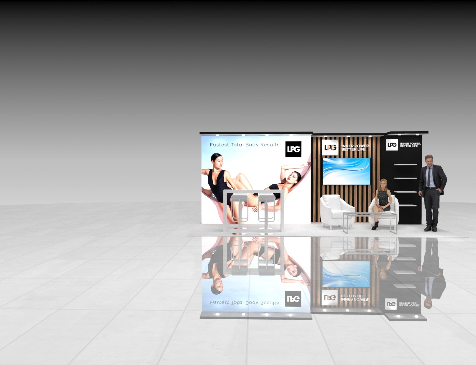 10x20 Trade Show Expo Booth Rental