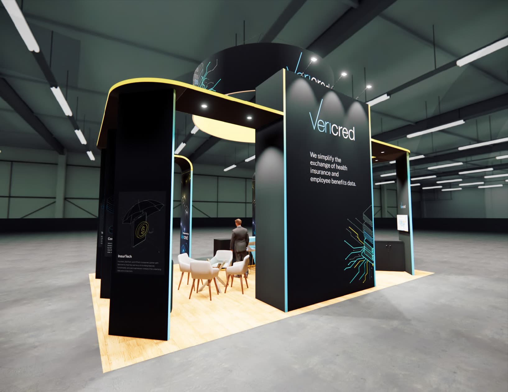 TPE24 trade show booth - 20 x 30 Expo