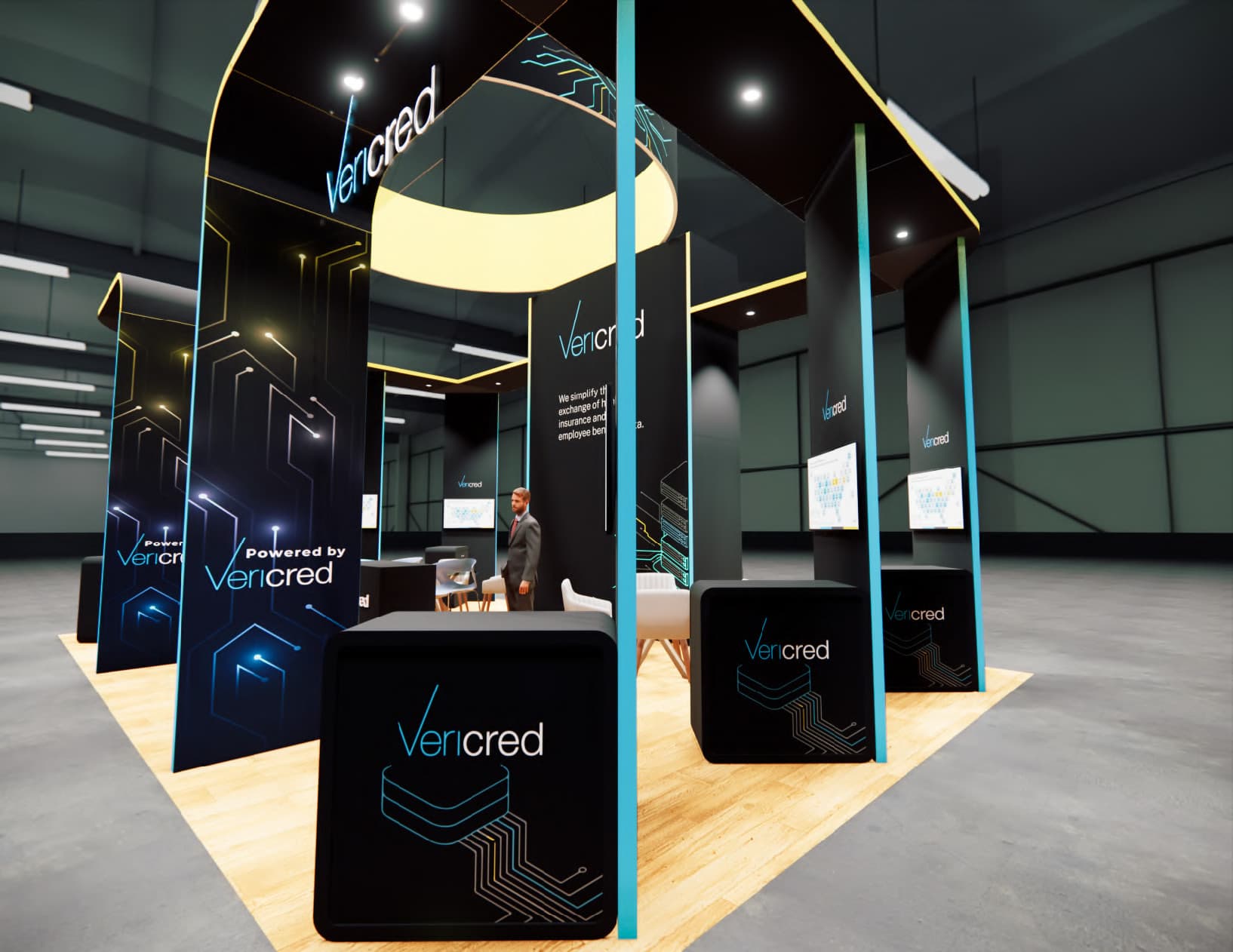TPE24 trade show booth - 20 x 30 Expo