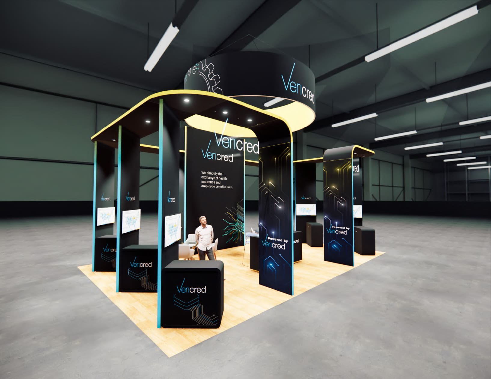 TPE24 trade show booth - 20 x 30 Expo