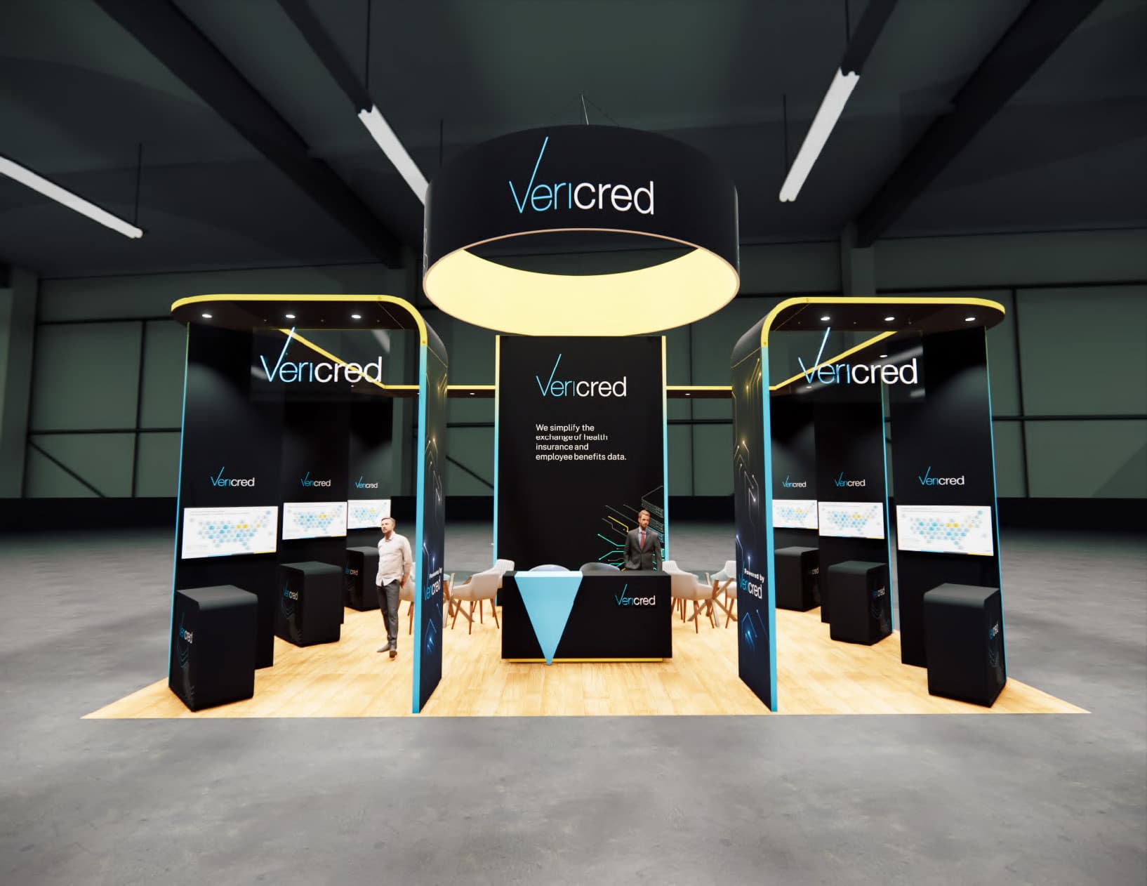 TPE24 trade show booth - 20 x 30 Expo