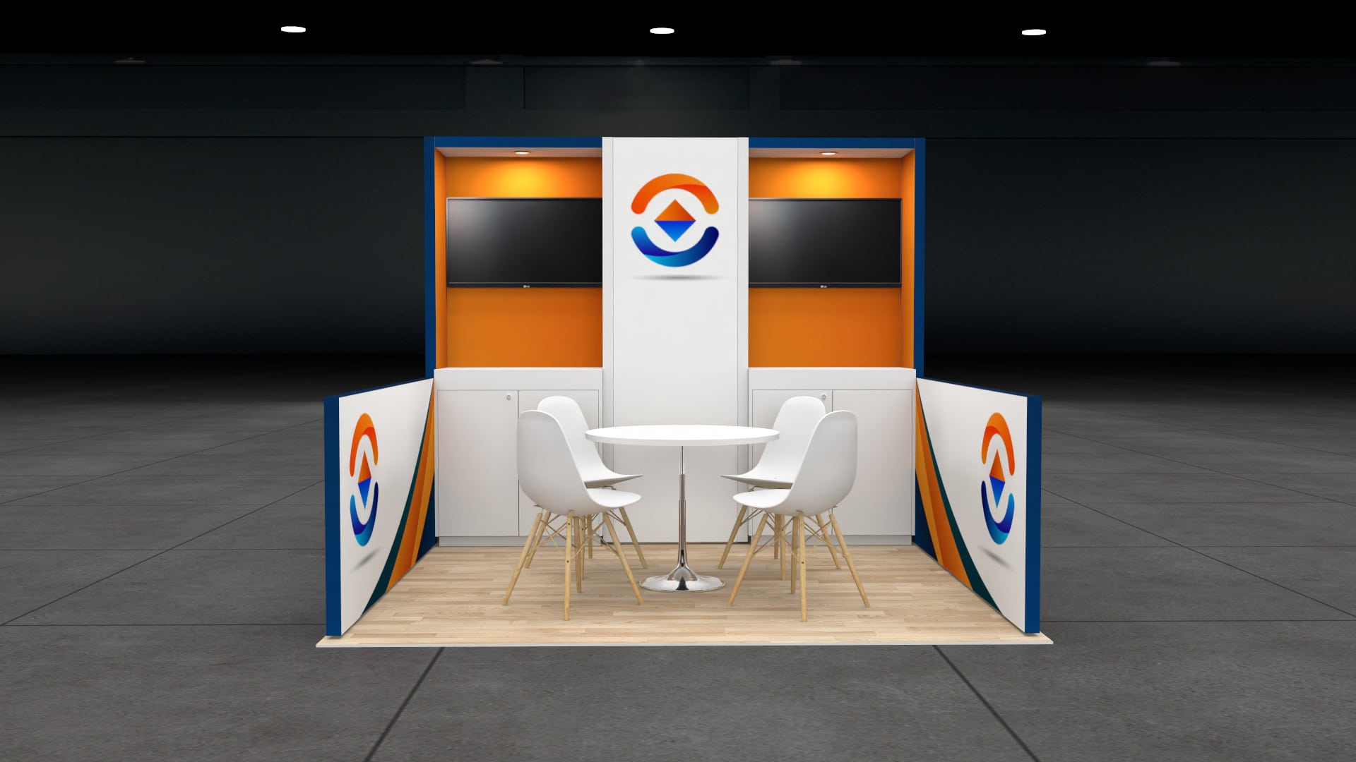 10x10 Trade Show Booth Rental