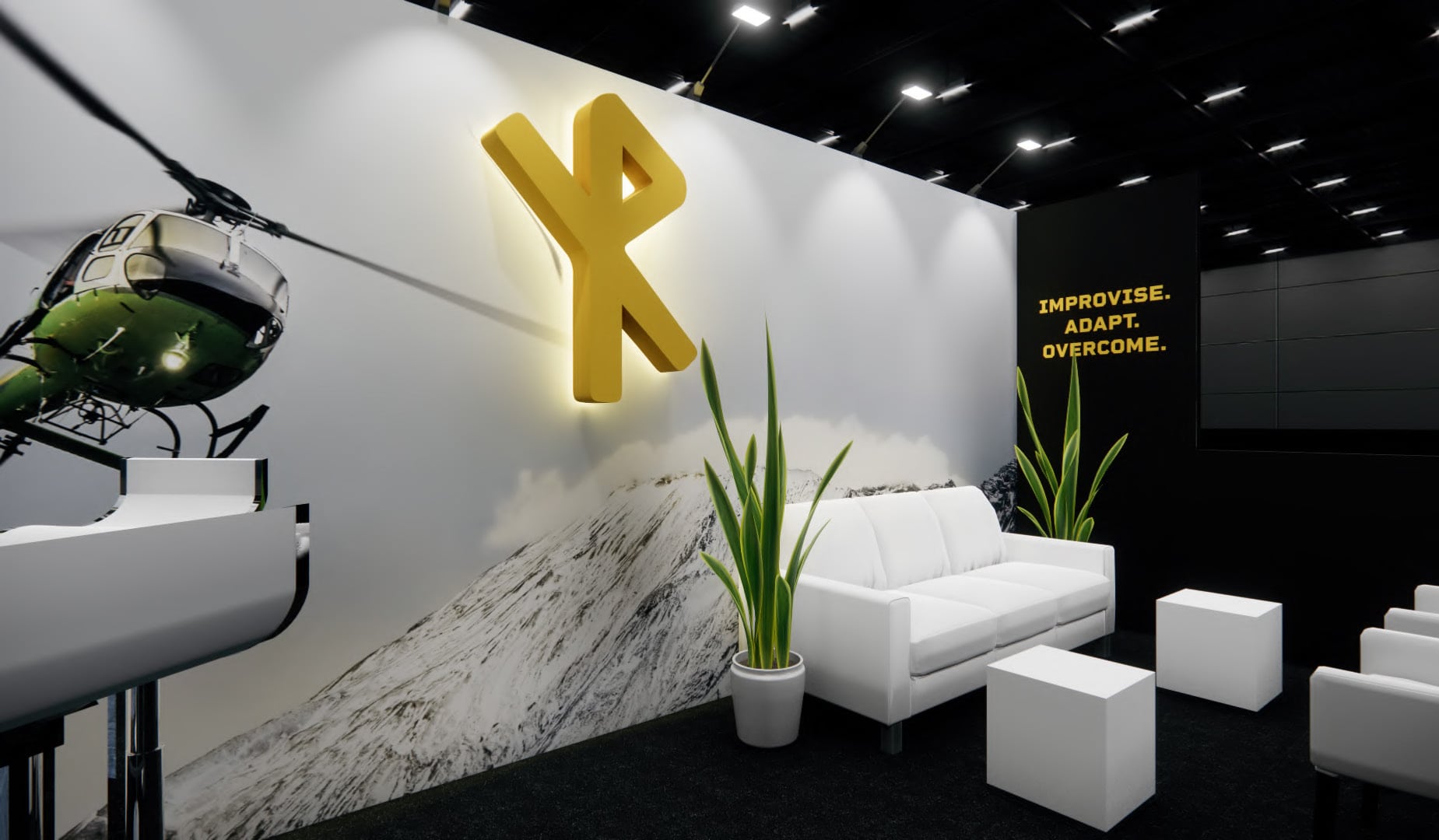 10 x 20 Money 20/20 Foot Trade Show Booth Rental
