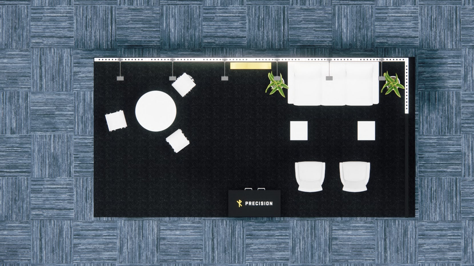 10 x 20 Money 20/20 Foot Trade Show Booth Rental