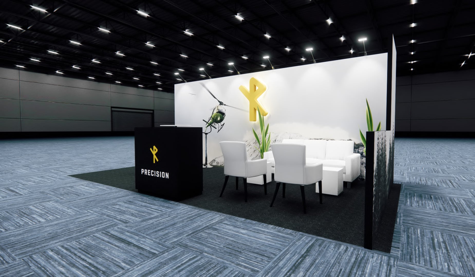 10 x 20 Money 20/20 Foot Trade Show Booth Rental