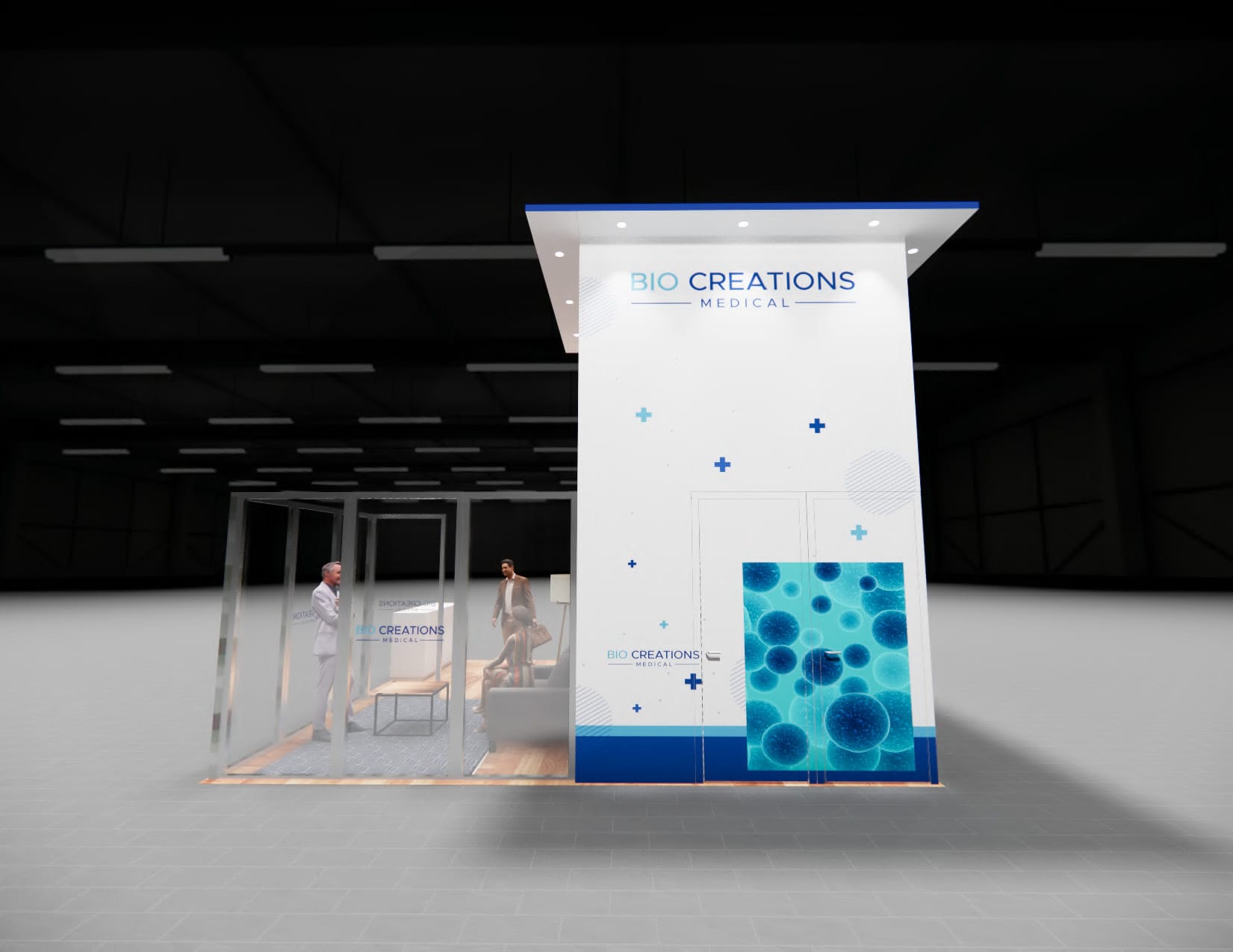 ITSEC Expo trade show Orlando display rental 20 x 20