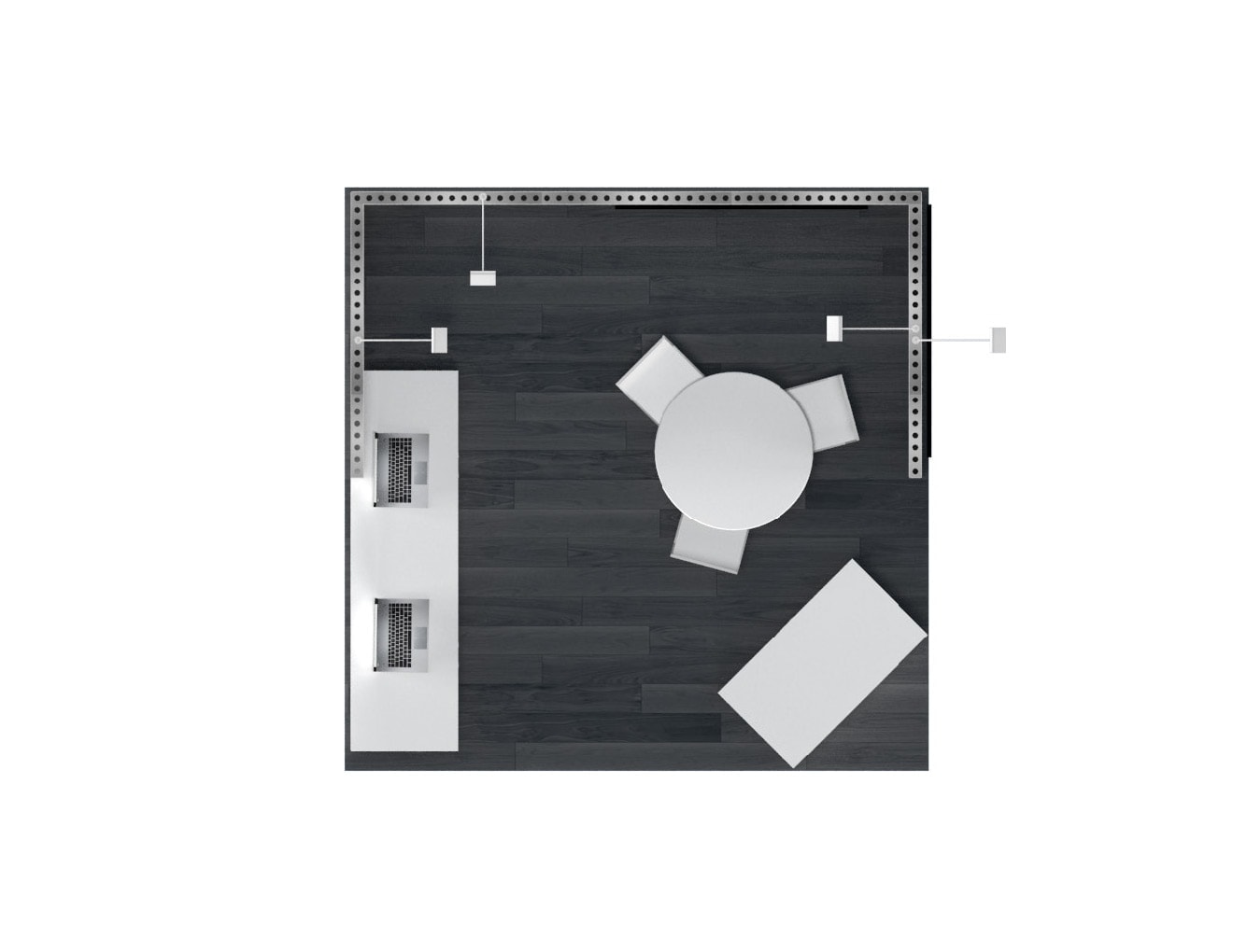 TPE24 10 x 10 Black Hat Trade Show Exhibit Rental
