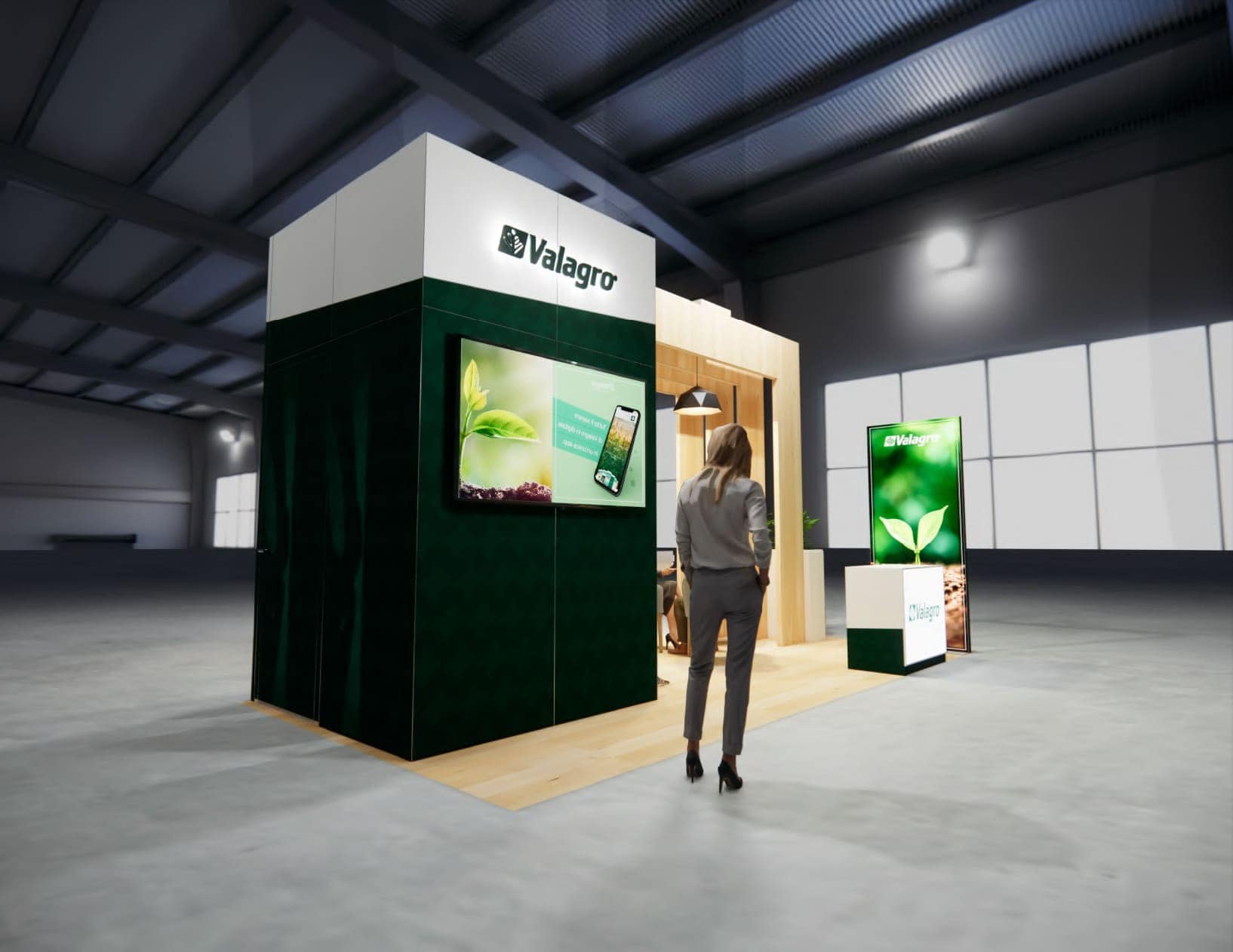 Las Vegas Island trade show booth - 10x20 booth