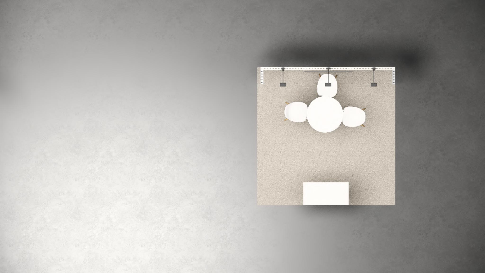 10 x 10 Affordable Trade Show Exhibit Rental Package – Option 3