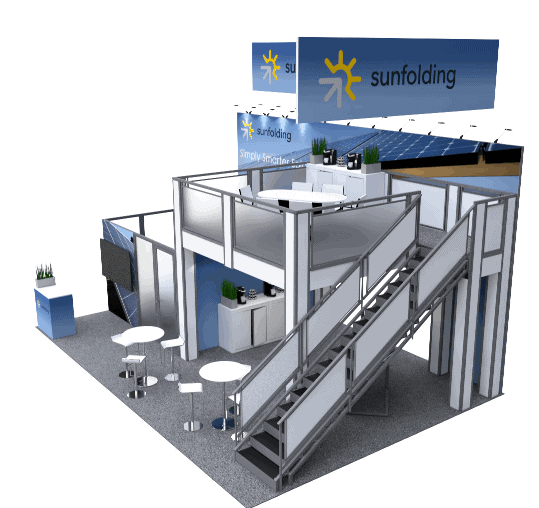 20x30 Double Deck Exhibit Rental – Engineering + Venue Approval
