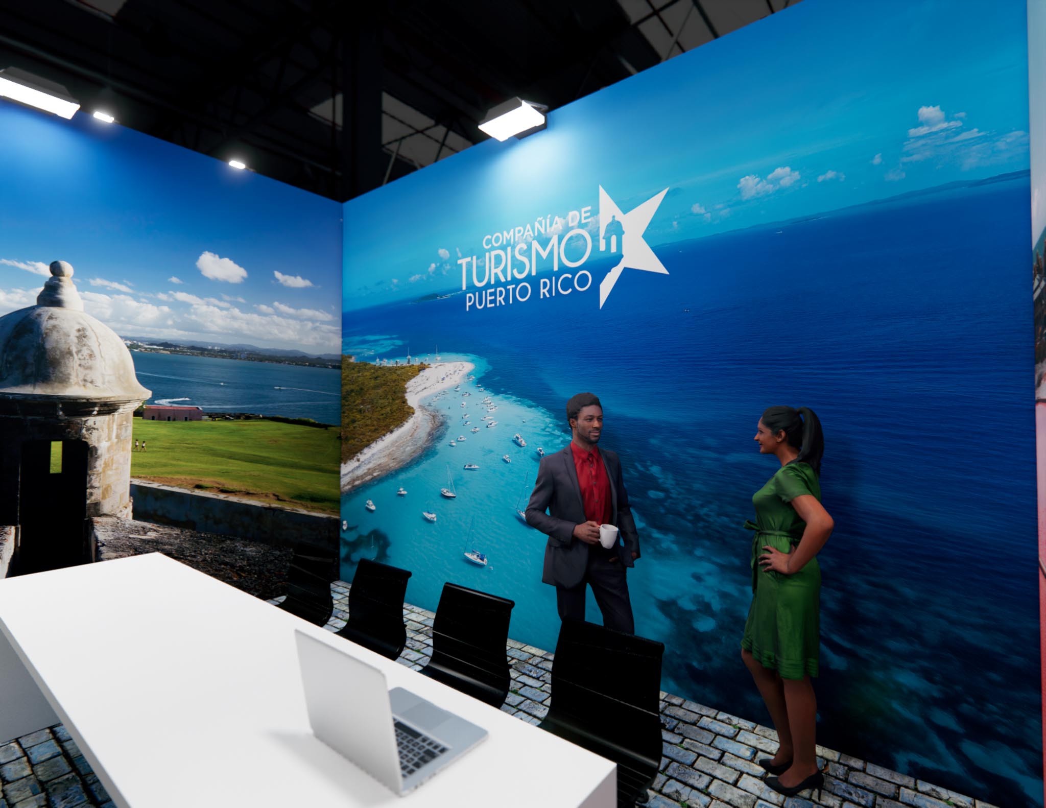 40 x 60 Double Deck Trade Show Exhibit Rental
