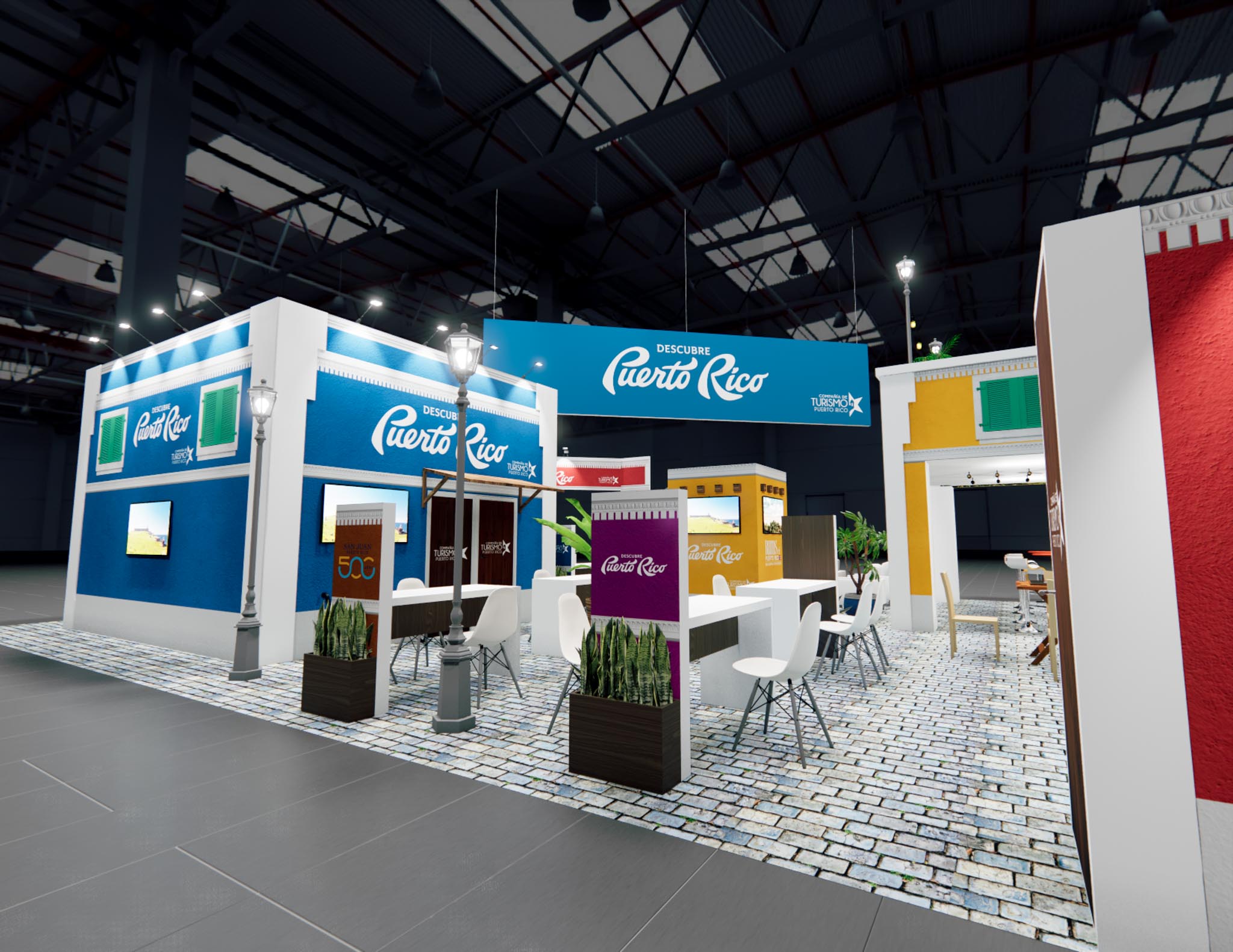 40 x 60 Double Deck Trade Show Exhibit Rental