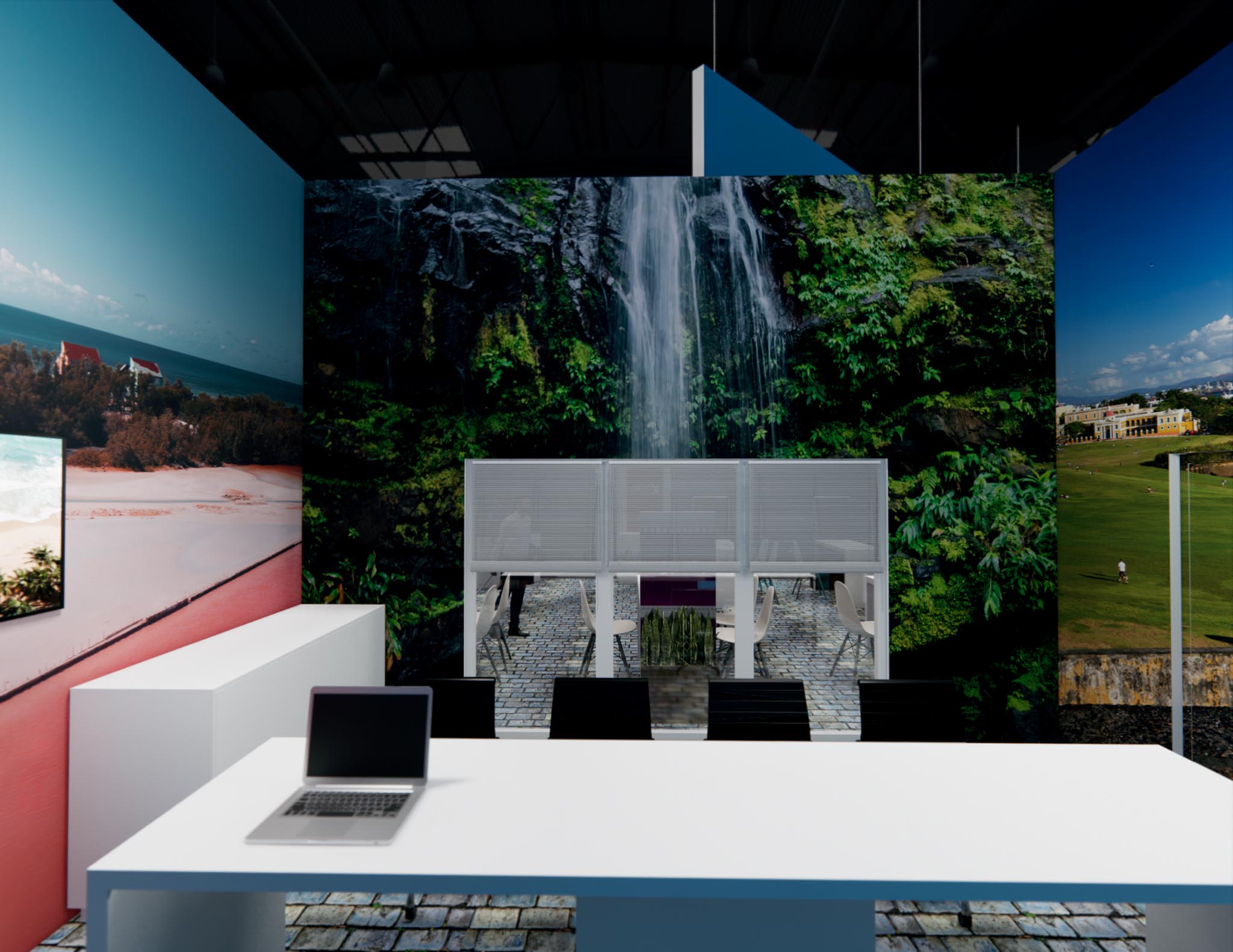 40 x 60 Double Deck Trade Show Exhibit Rental