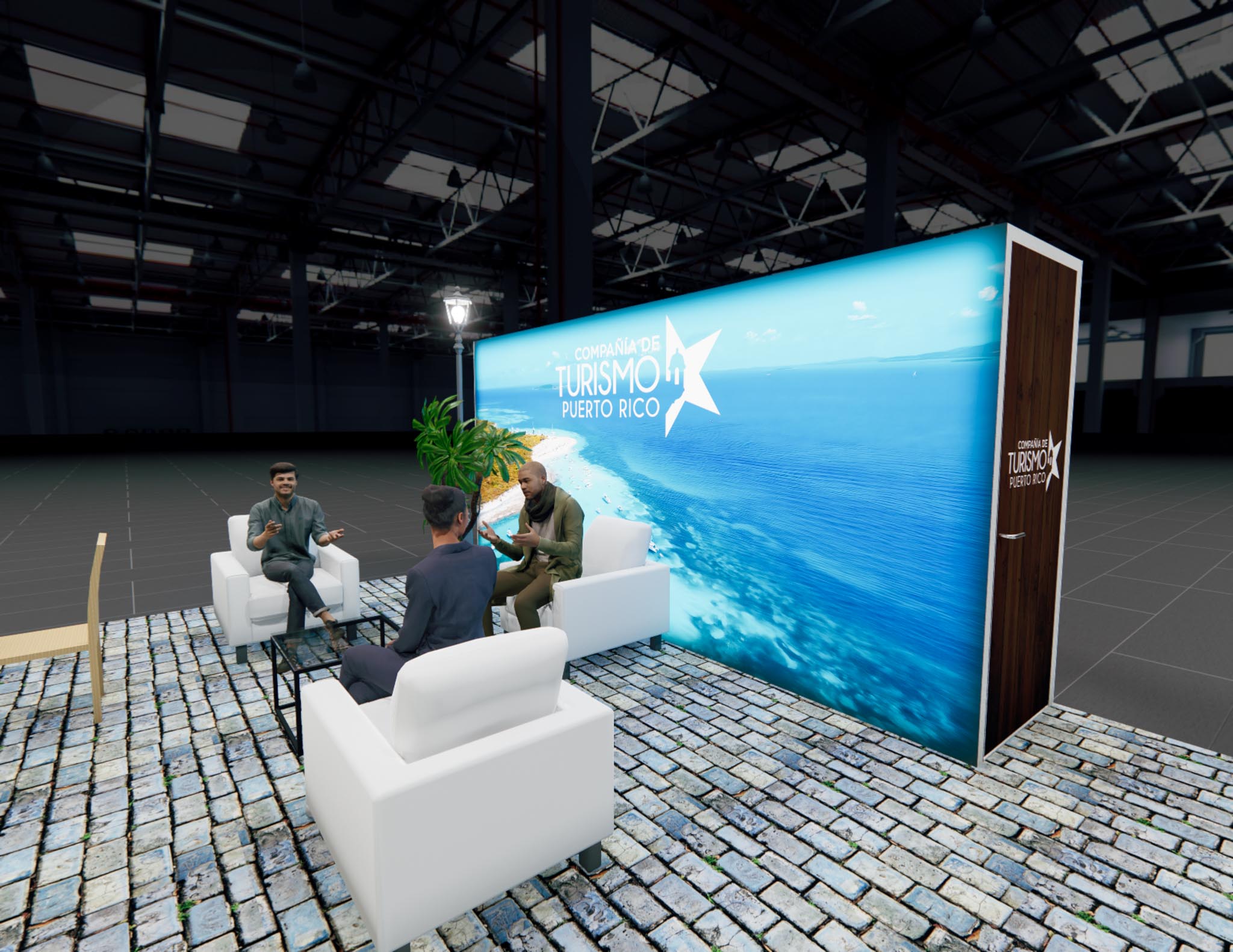 40 x 60 Double Deck Trade Show Exhibit Rental