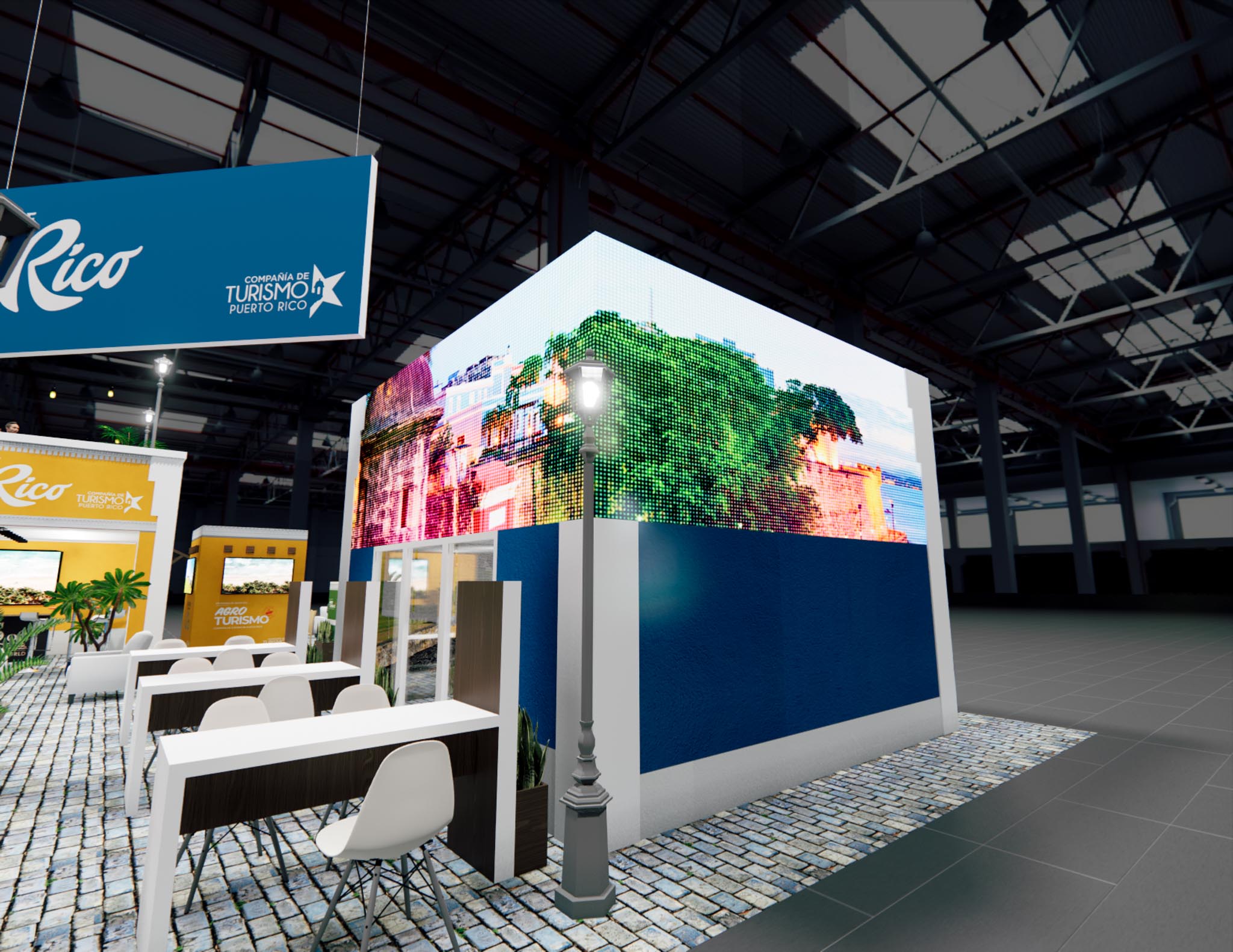 40 x 60 Double Deck Trade Show Exhibit Rental