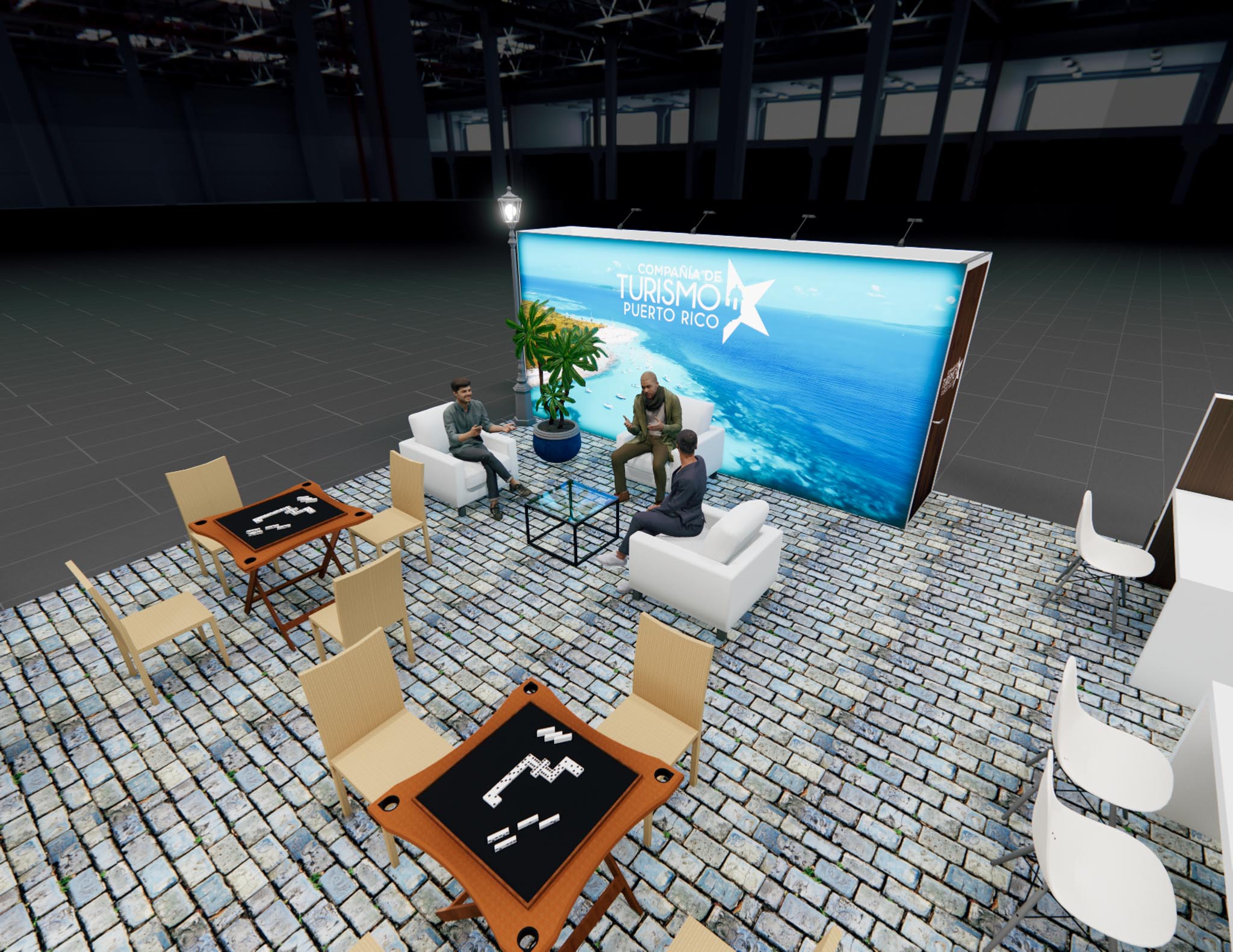 40 x 60 Double Deck Trade Show Exhibit Rental