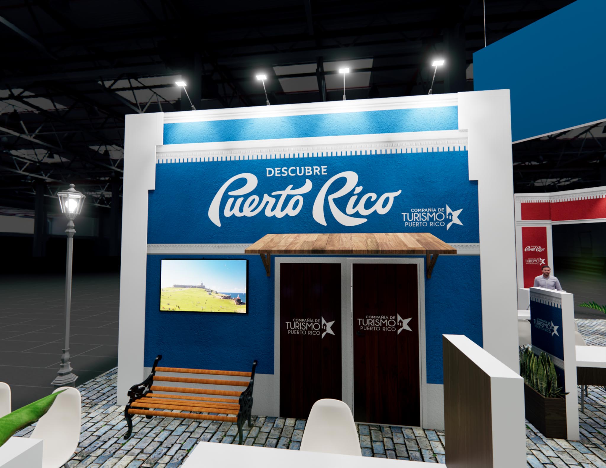 40 x 60 Double Deck Trade Show Exhibit Rental