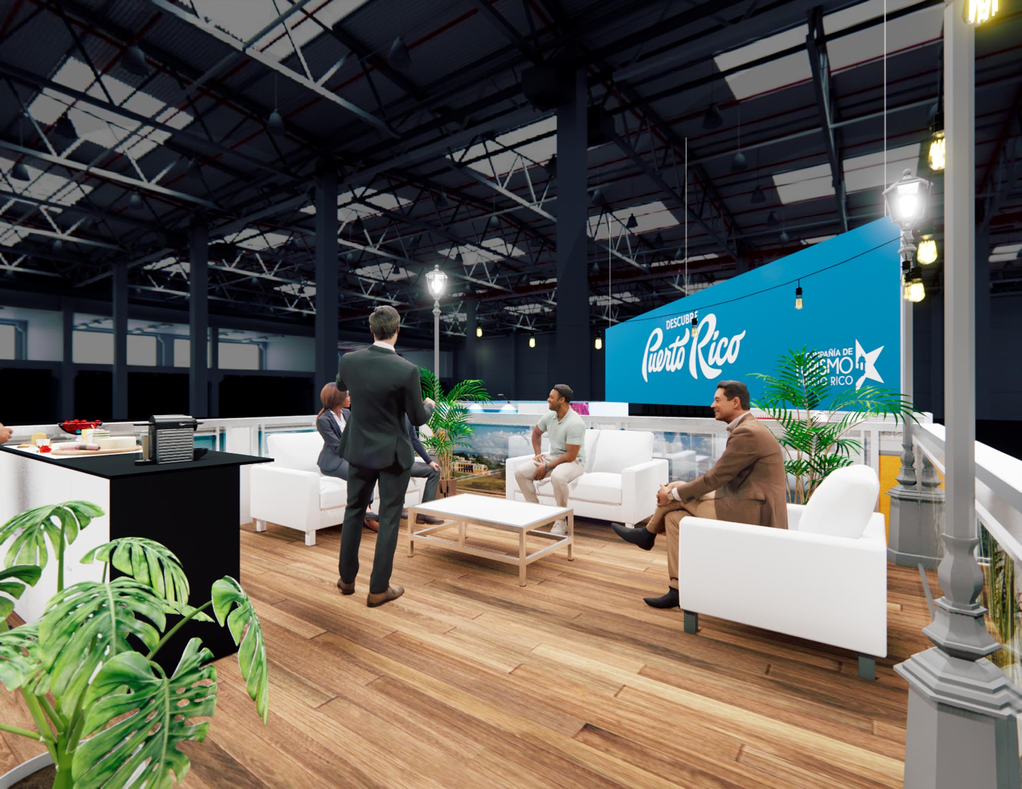 40 x 60 Double Deck Trade Show Exhibit Rental