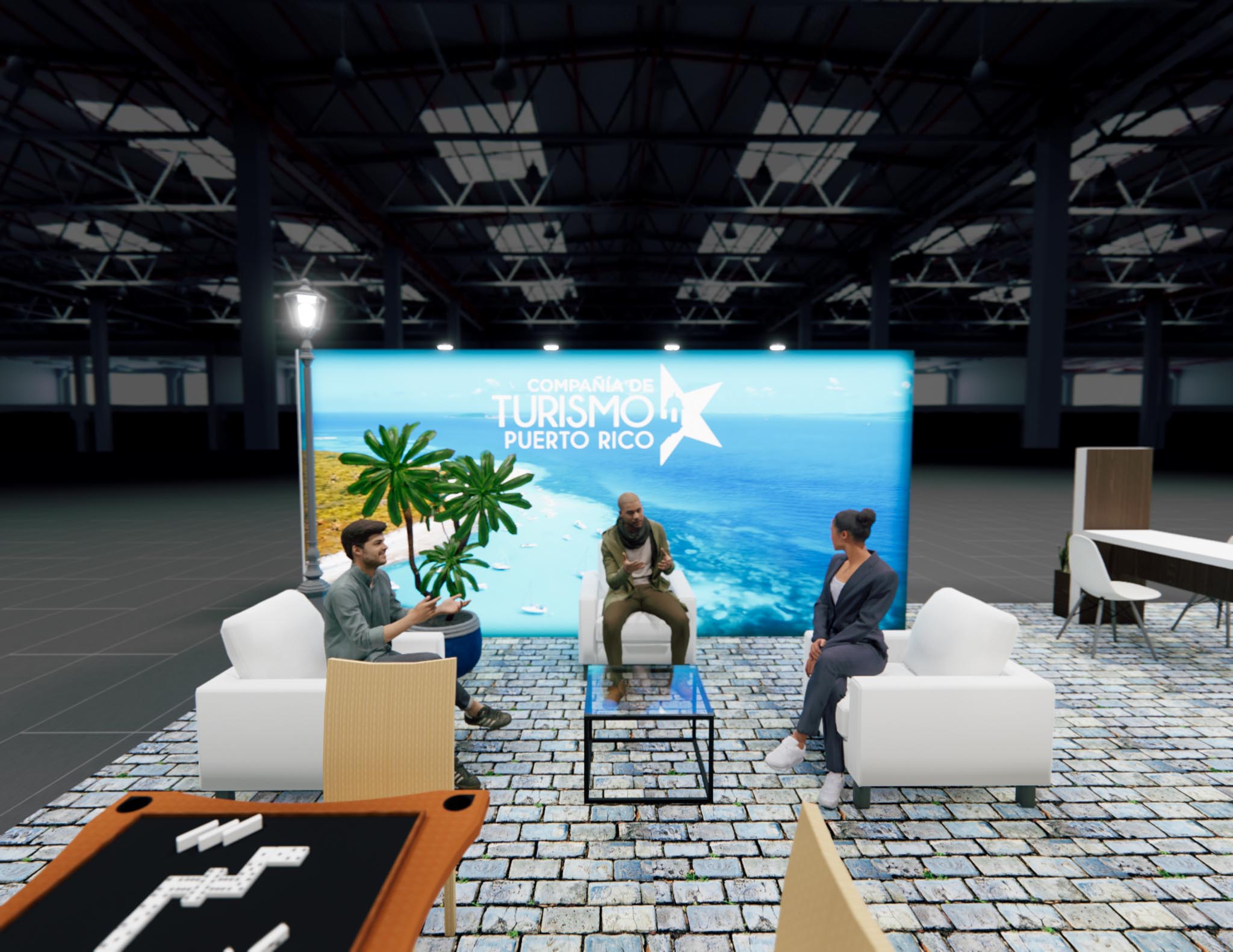 40 x 60 Double Deck Trade Show Exhibit Rental