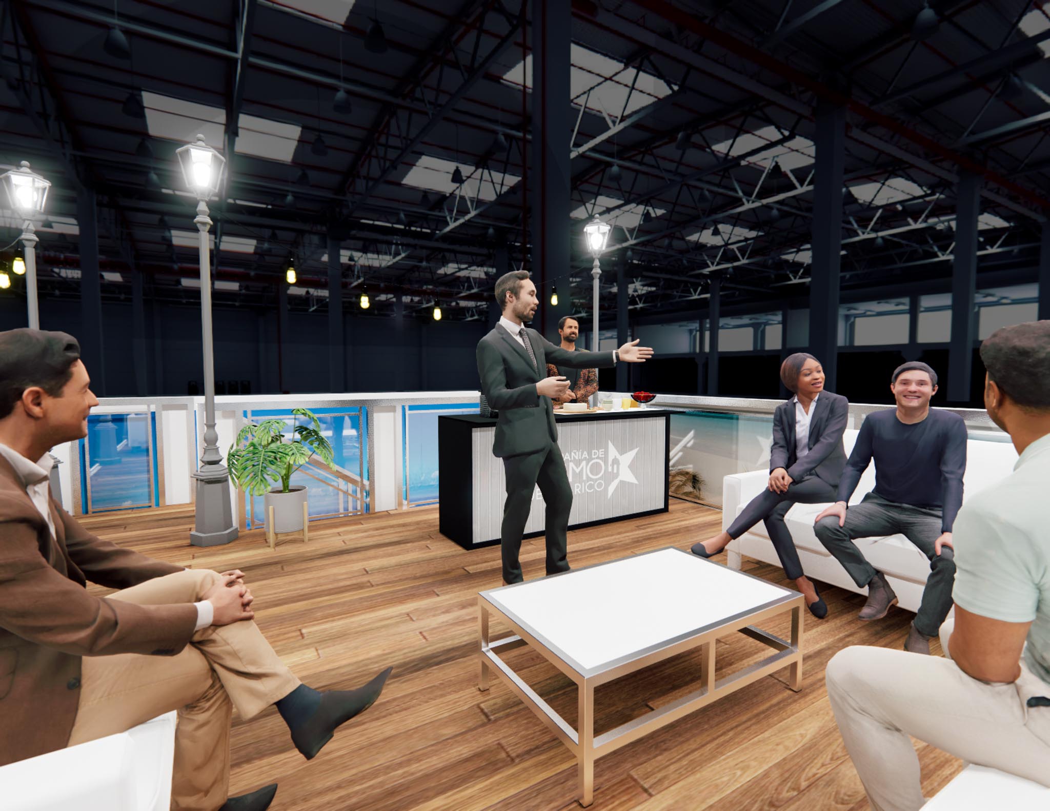 40 x 60 Double Deck Trade Show Exhibit Rental