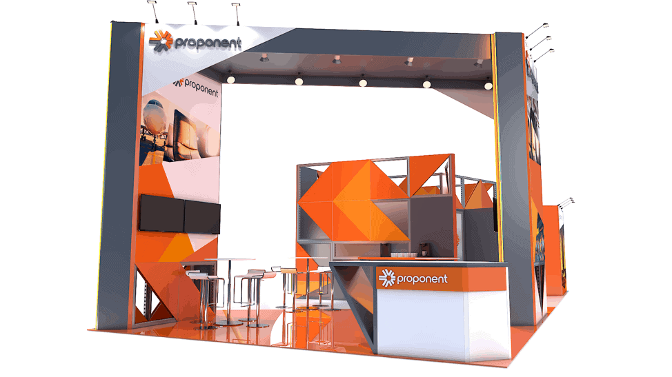 20 x 40 Las Vegas Exhibit Rental