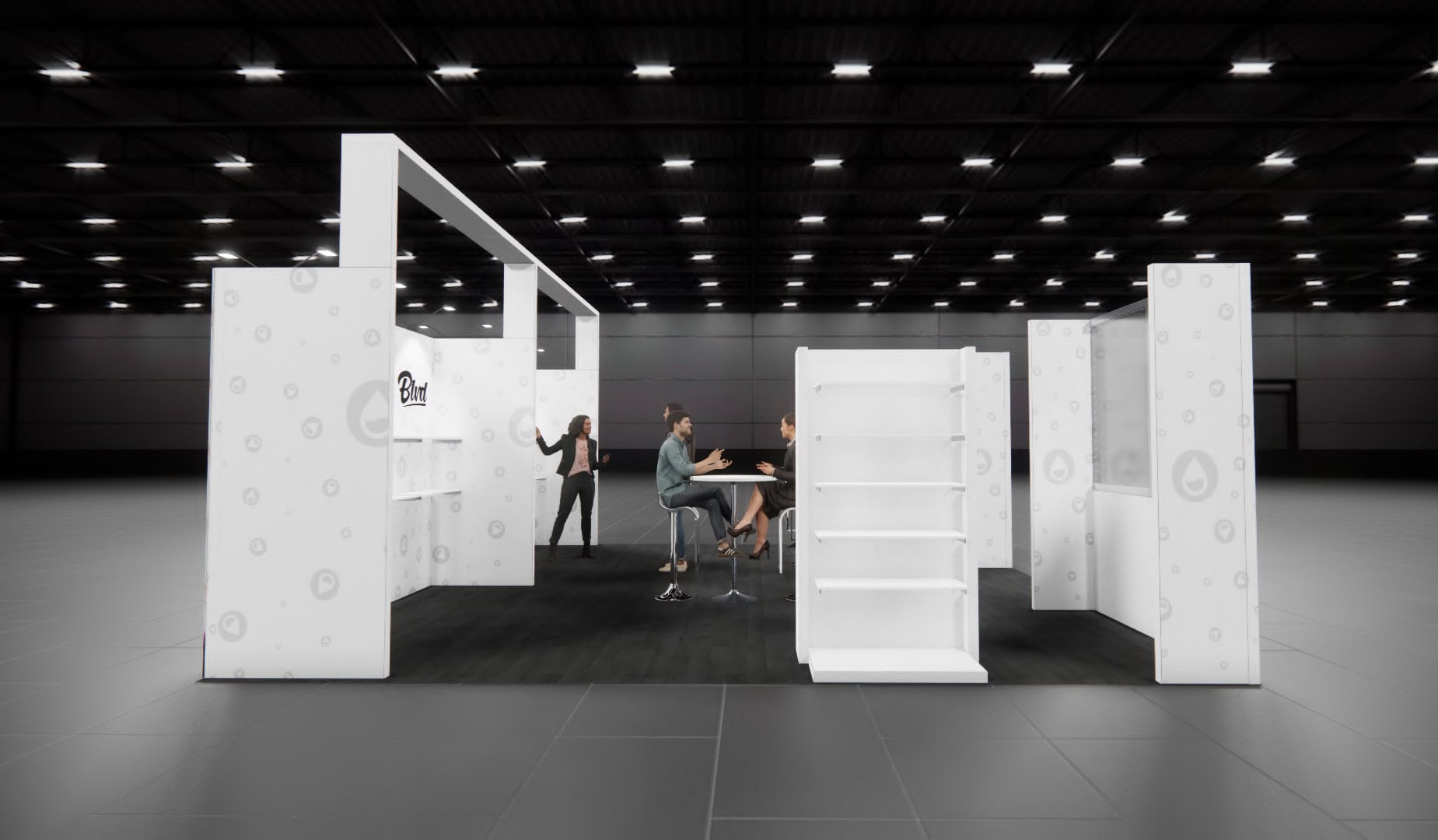 20x20 PCA Trade Show Exhibit Rental