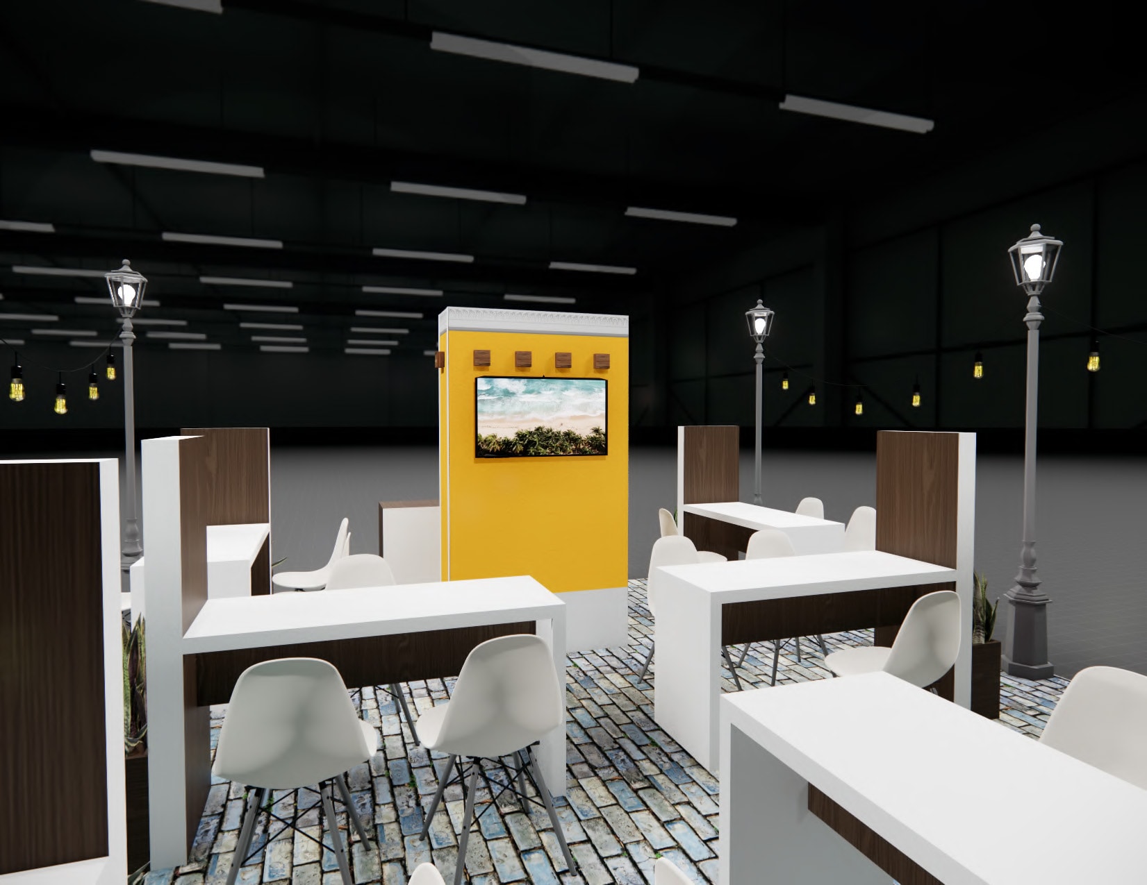 Routes Expo trade show display rental 20 x 40