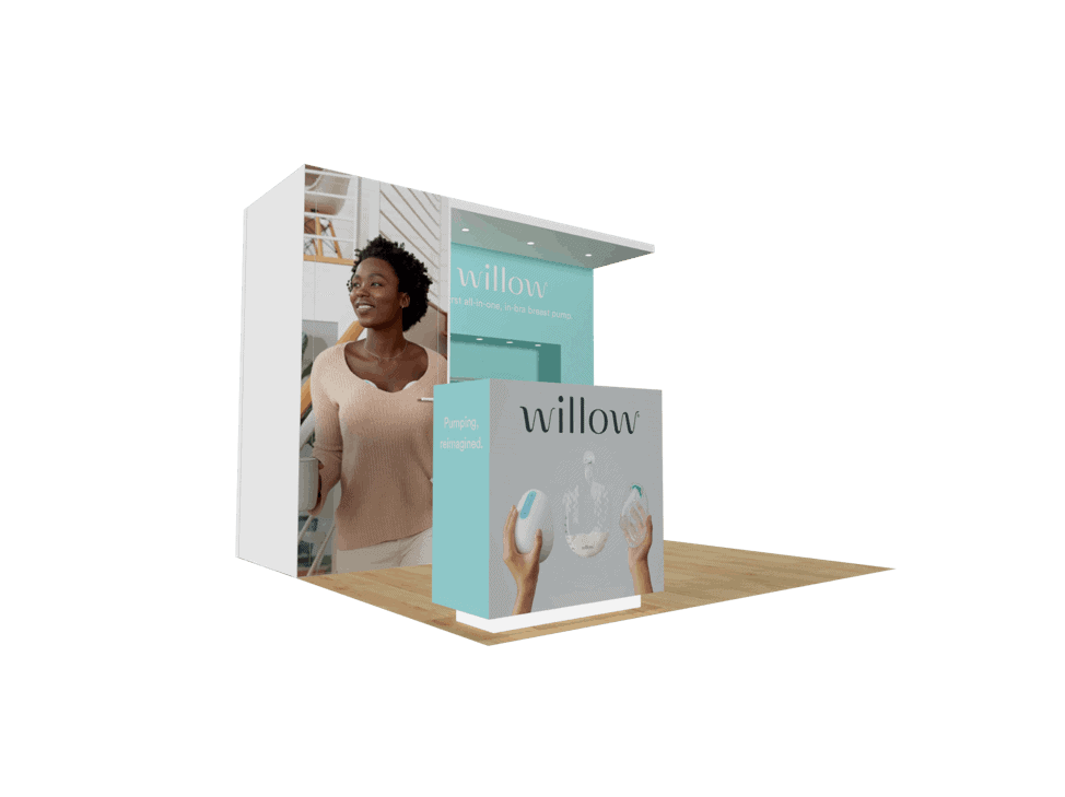 10 x 10 Turnkey Exhibit Rental Booth