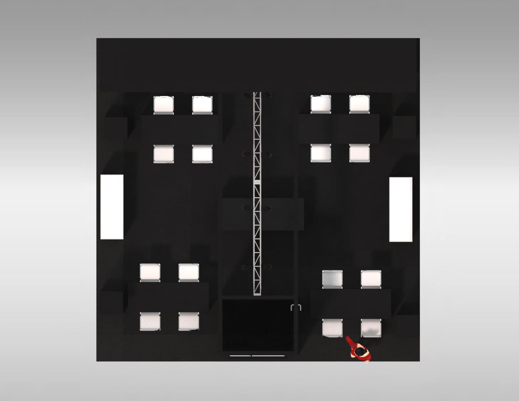 20 x 20 Jewelry & Fashion Trade Show Exhibit Rental