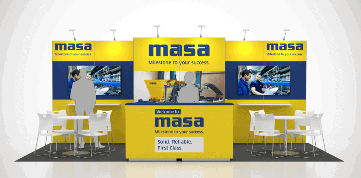 10 x 20 Orlando Booth Rental D-2