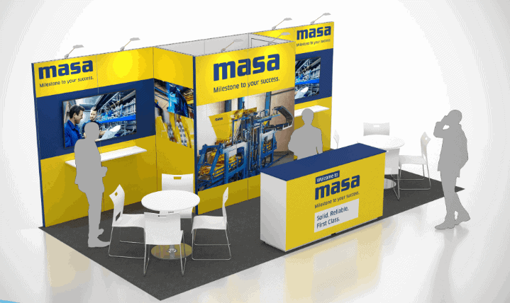 10 x 20 Orlando Booth Rental D-2