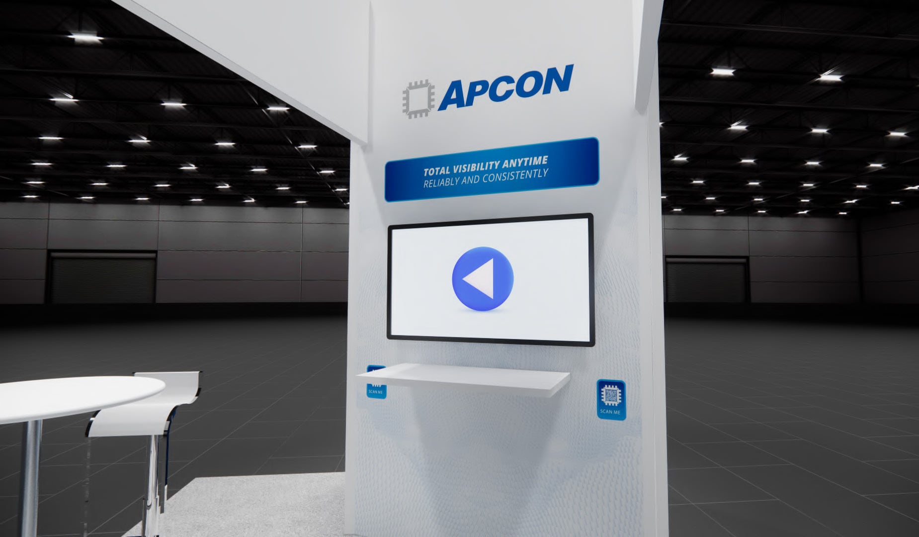 Premier 20x20 Trade Show Exhibit Rental in Las Vegas