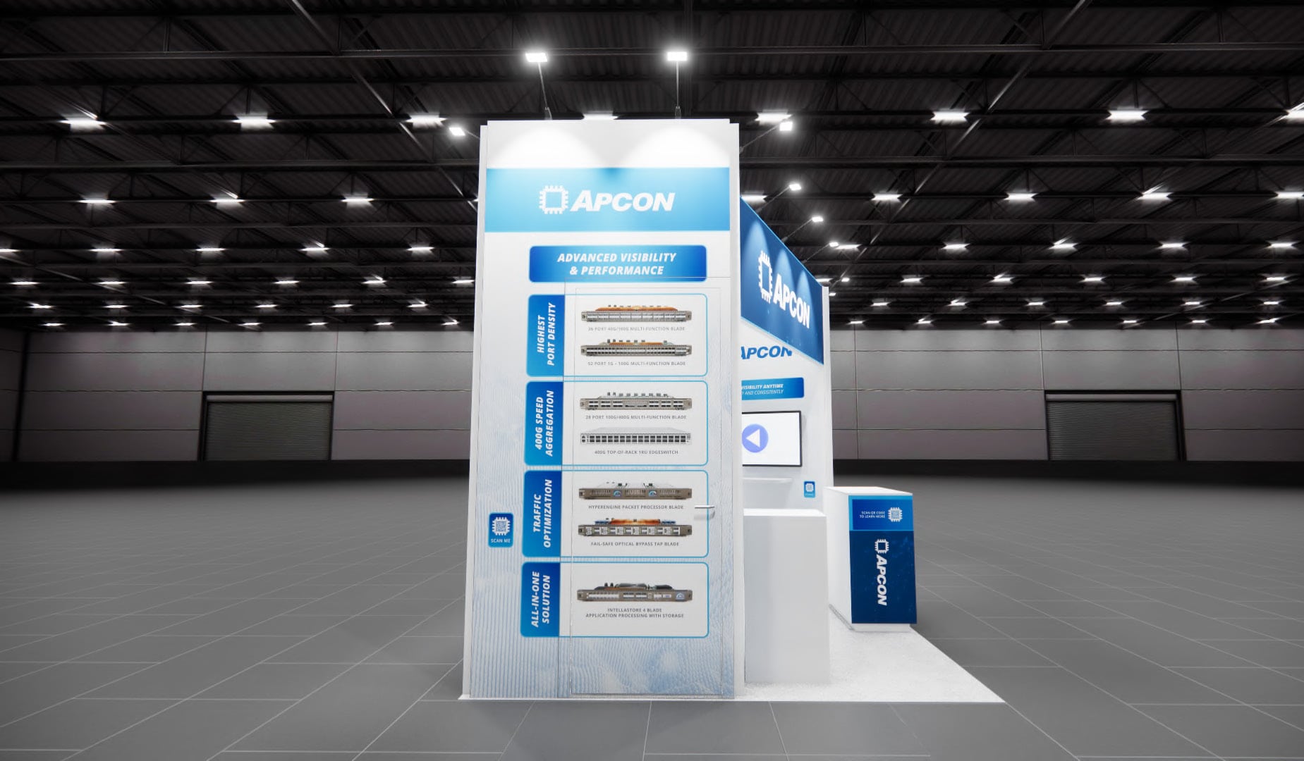 Premier 20x20 Trade Show Exhibit Rental in Las Vegas
