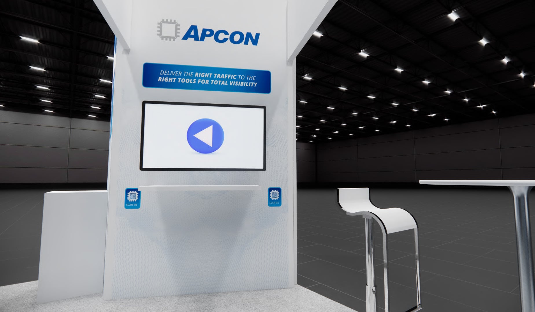 Premier 20x20 Trade Show Exhibit Rental in Las Vegas