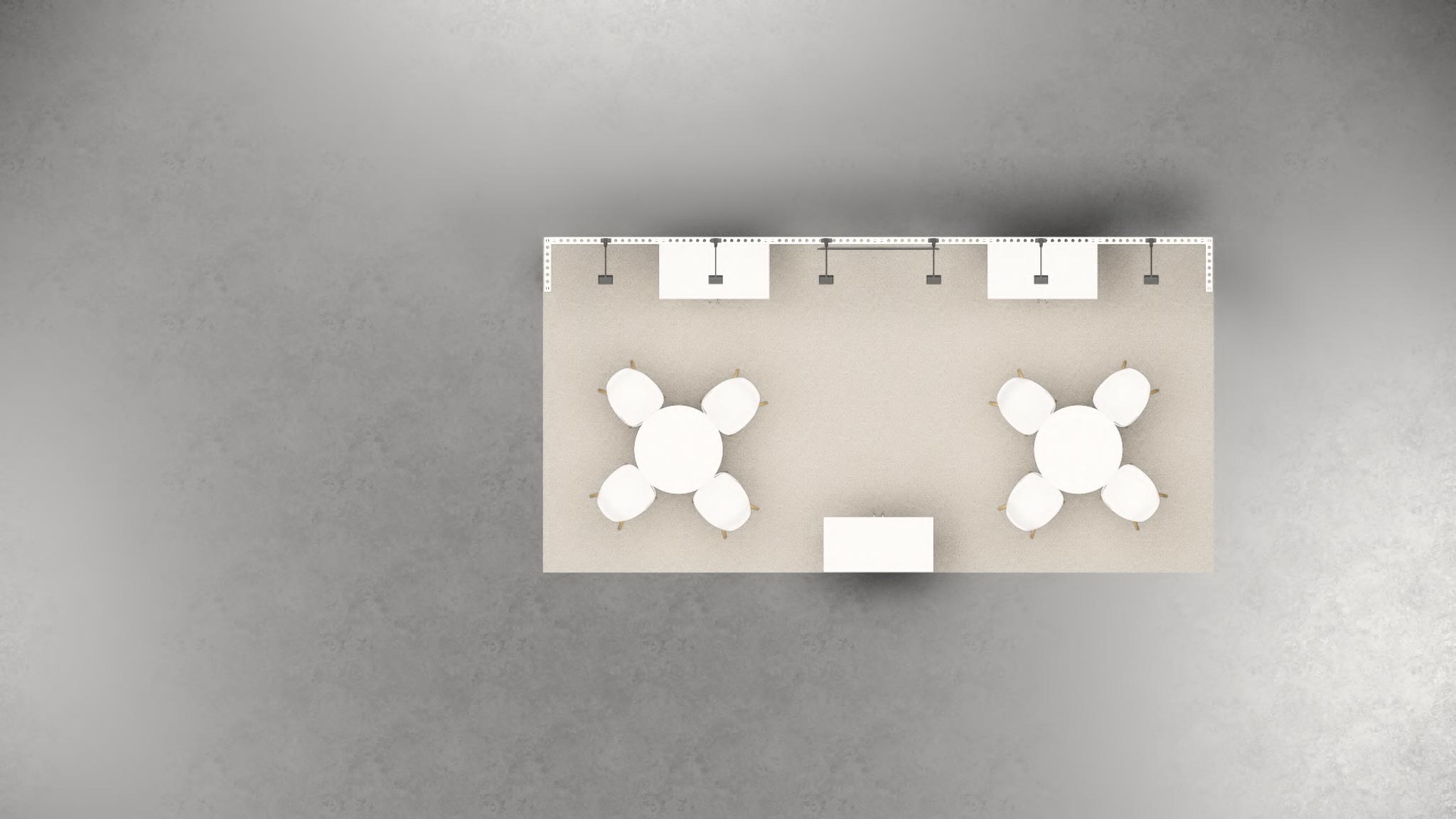 10 x 20 Affordable Trade Show Exhibit Rental Package – Option 6