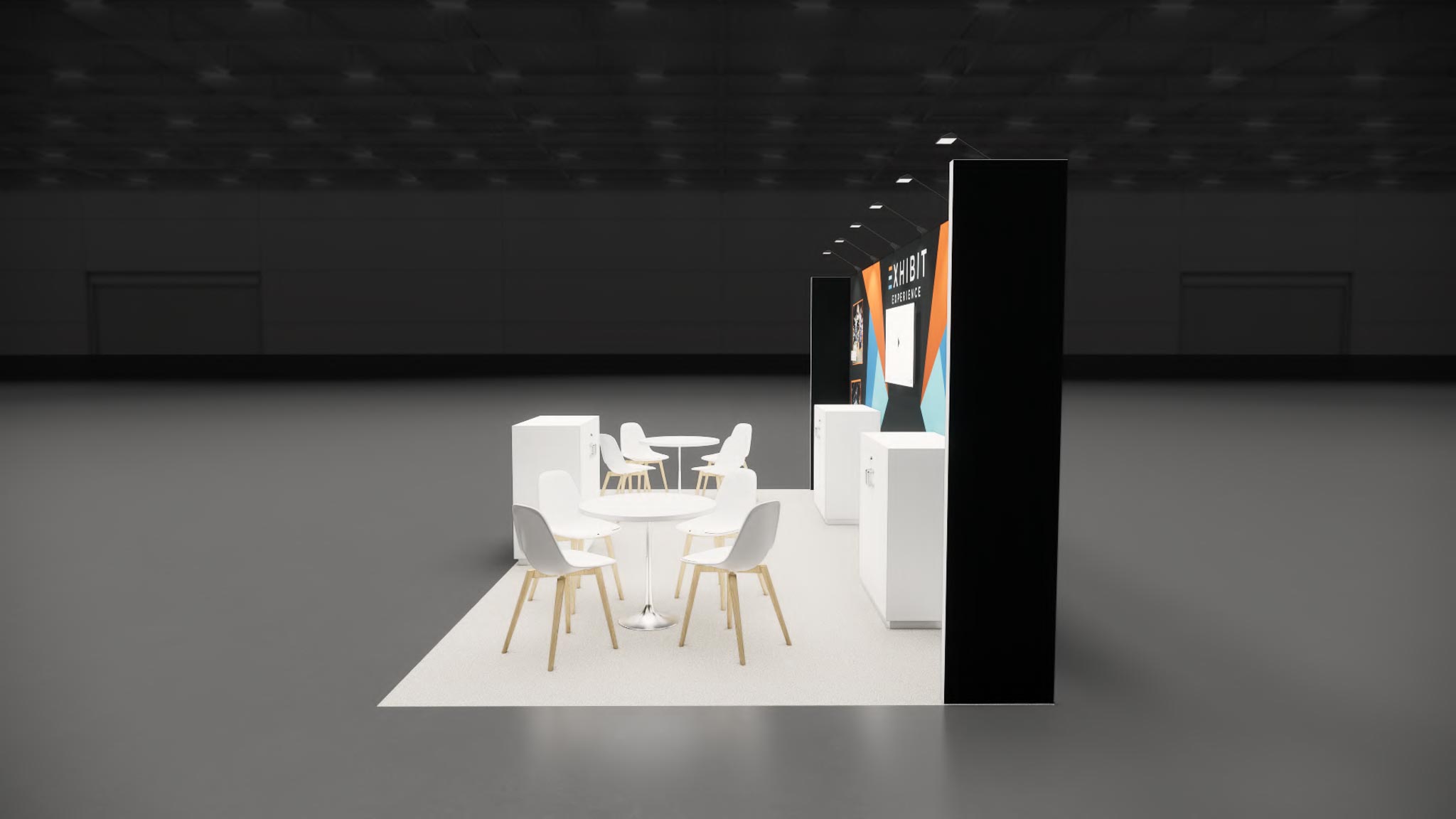10 x 20 Affordable Trade Show Exhibit Rental Package – Option 6