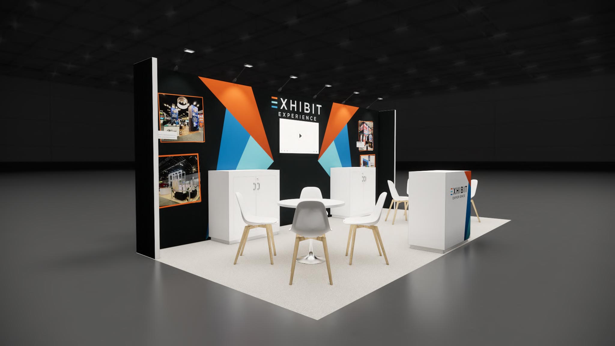 10 x 20 Affordable Trade Show Exhibit Rental Package – Option 6