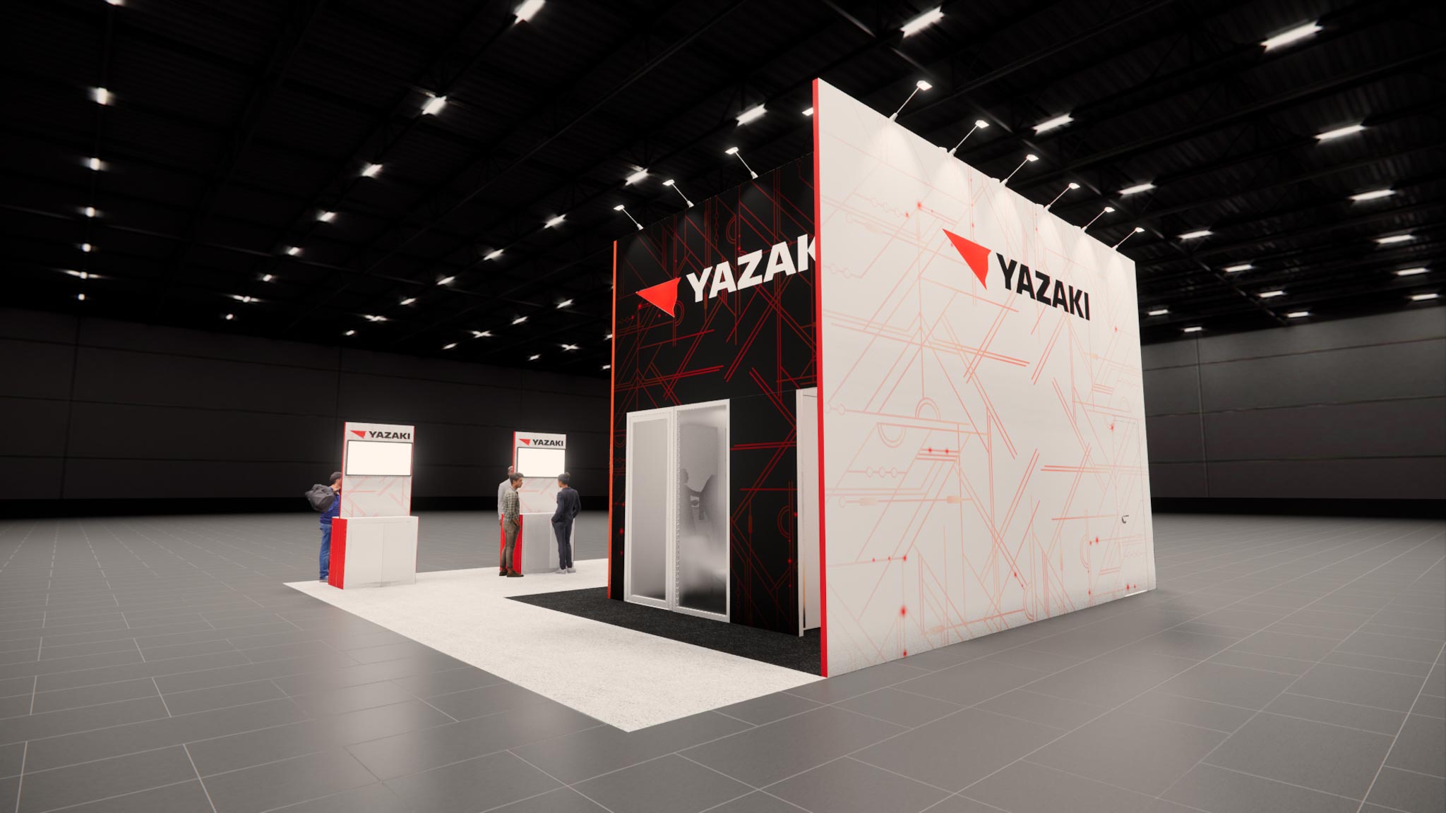 30 x 30 Trade Show Exhibit Double Decker Rental