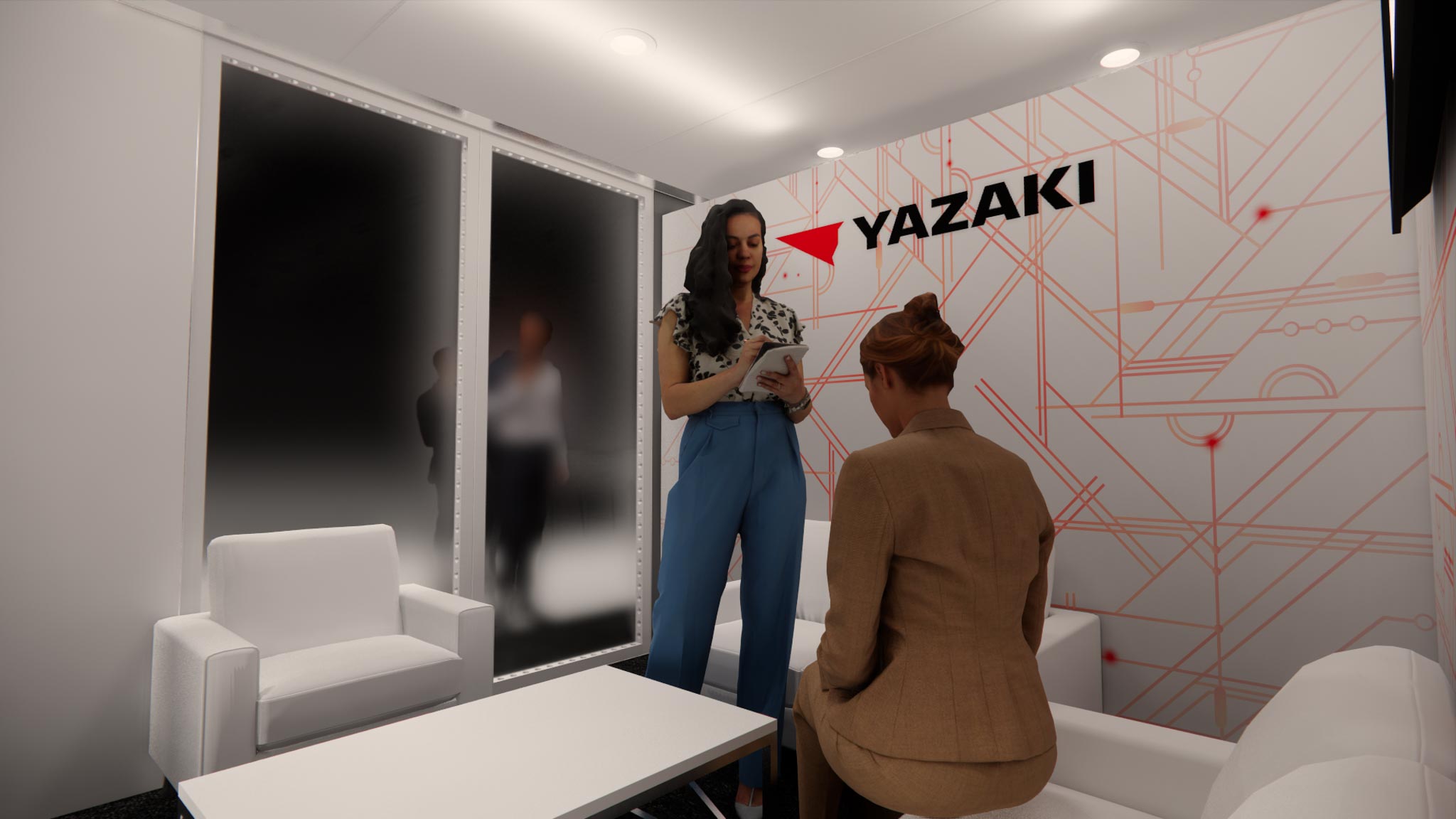30 x 30 Trade Show Exhibit Double Decker Rental