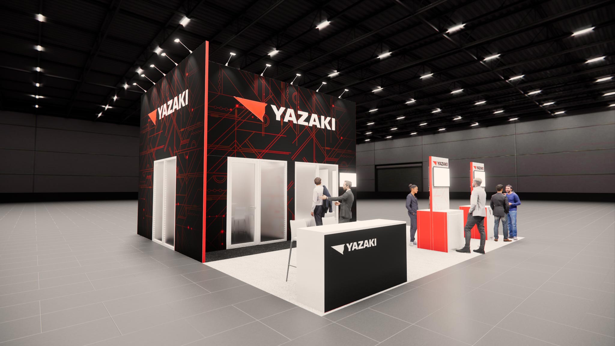 30 x 30 Trade Show Exhibit Double Decker Rental