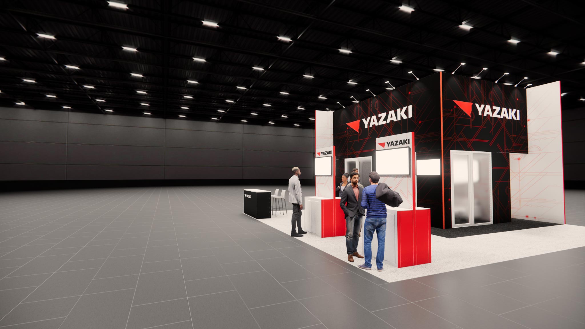 30 x 30 Trade Show Exhibit Double Decker Rental
