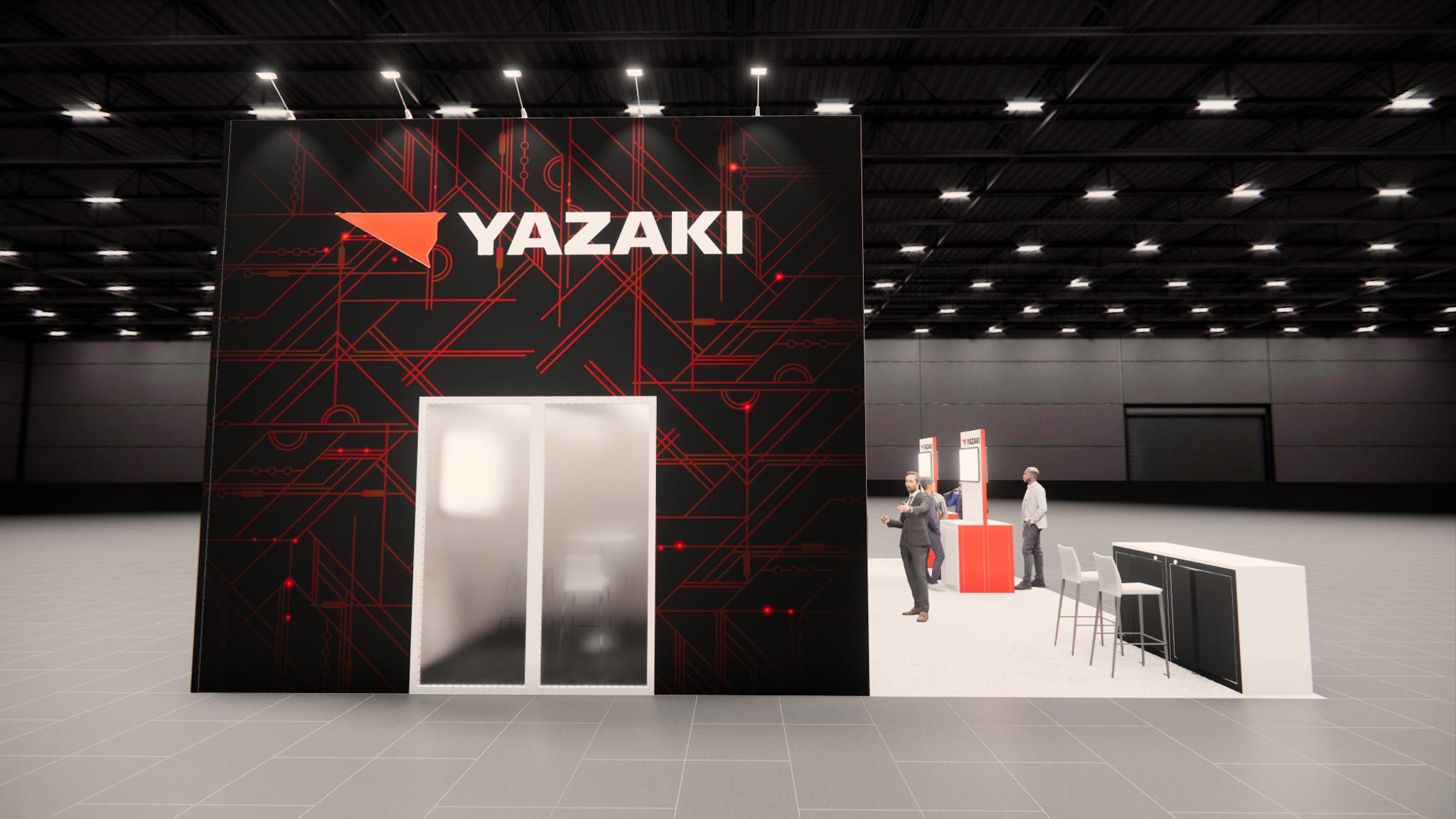 30 x 30 Trade Show Exhibit Double Decker Rental