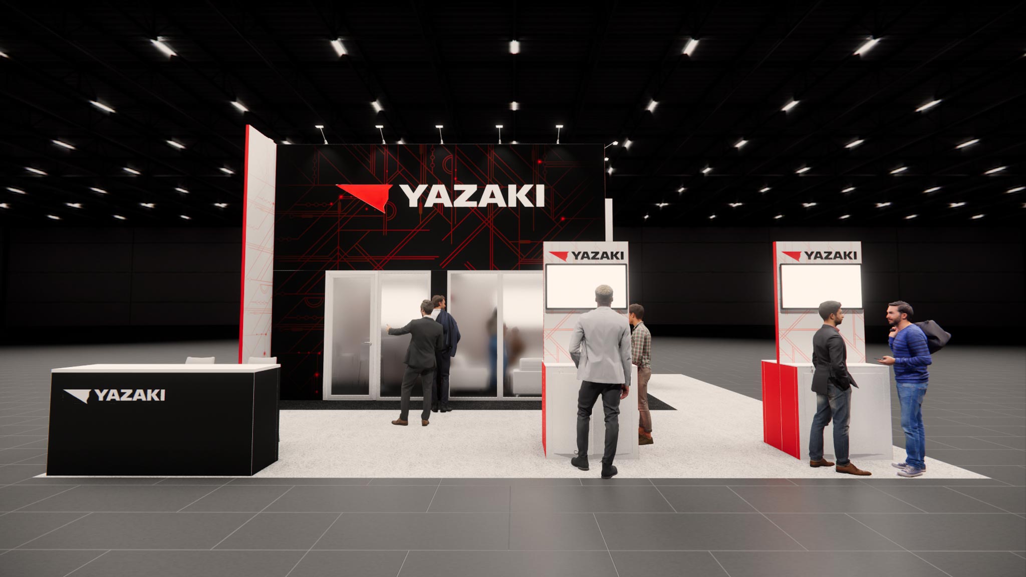30 x 30 Trade Show Exhibit Double Decker Rental