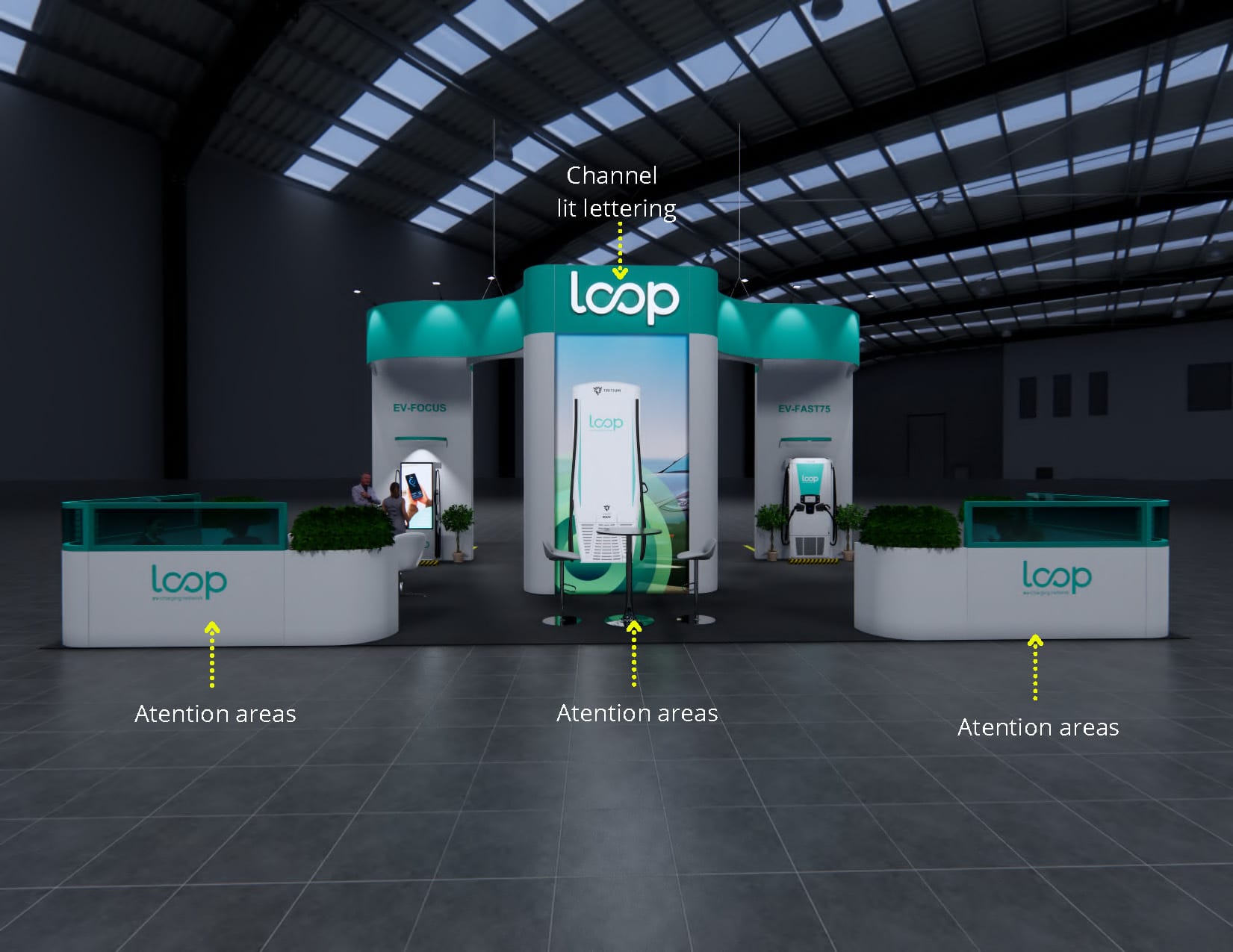 CES Las Vegas trade show booth 30 x 40
