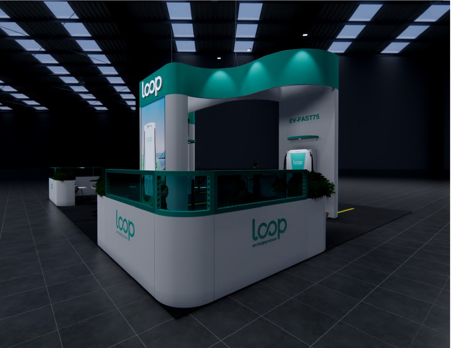 CES Las Vegas trade show booth 30 x 40