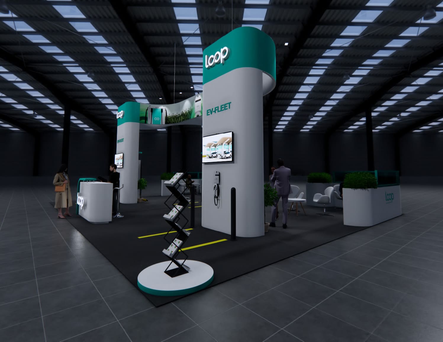 CES Las Vegas trade show booth 30 x 40