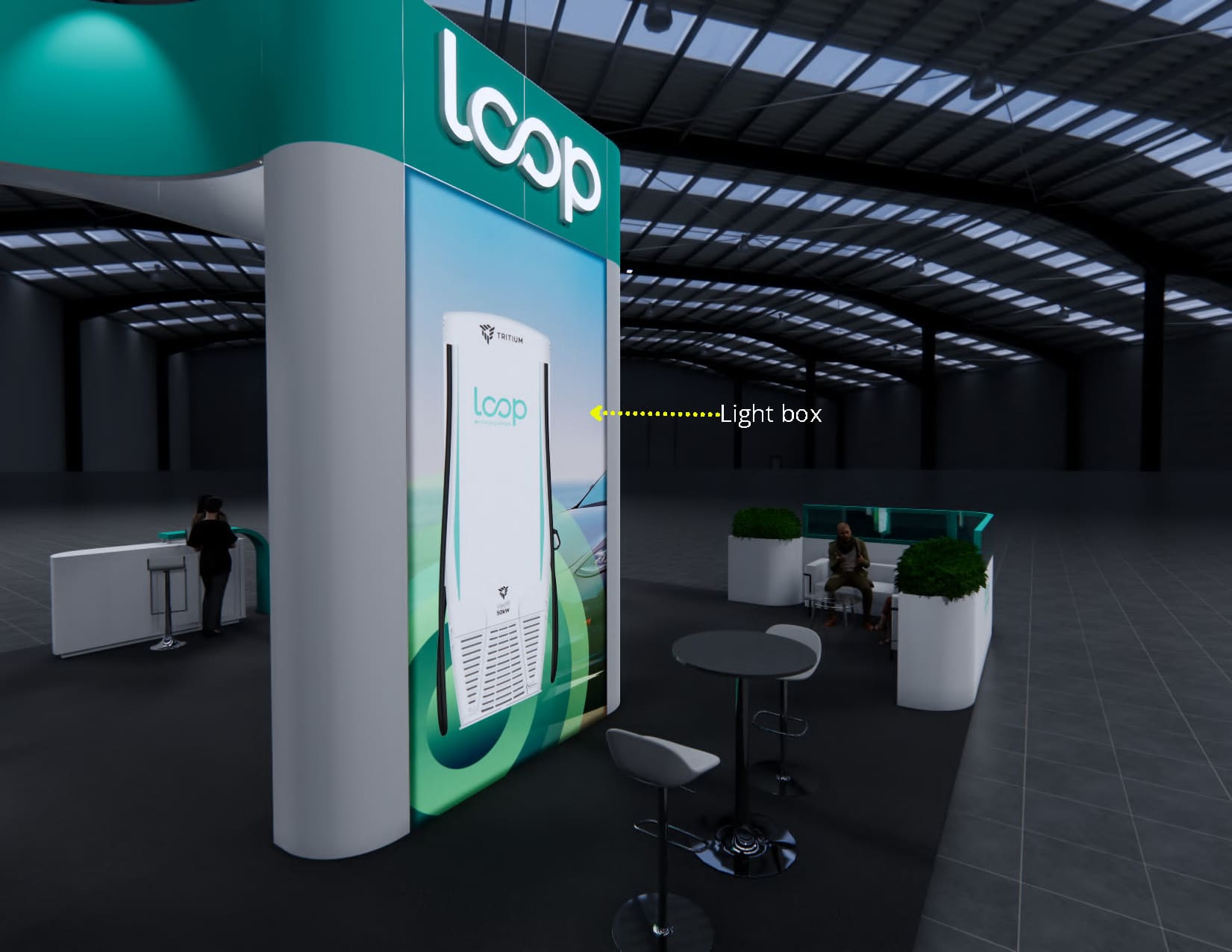 CES Las Vegas trade show booth 30 x 40