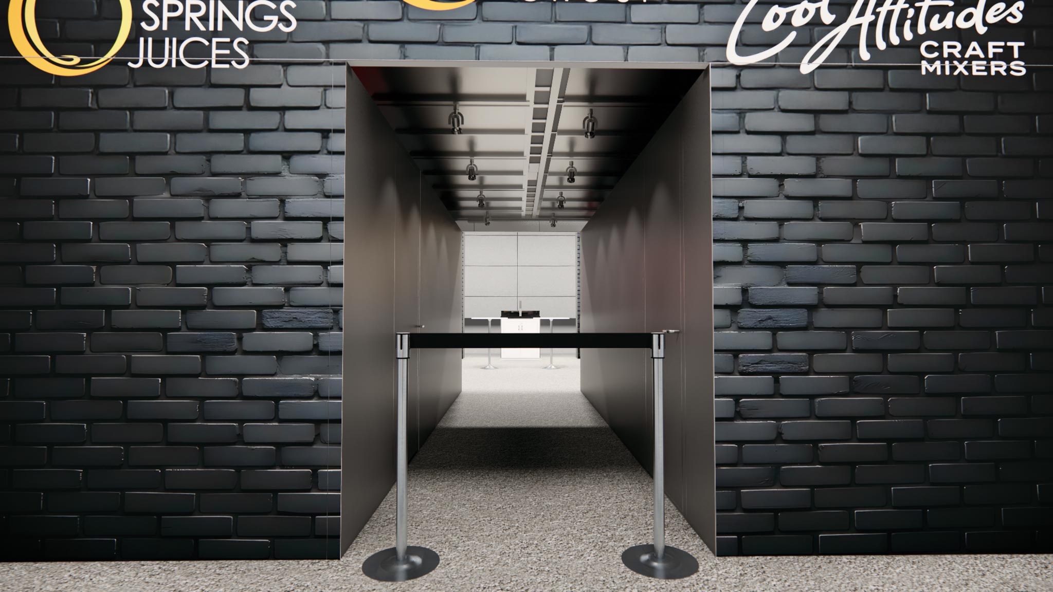 20 x 40 Double Deck Trade Show Booth Rental